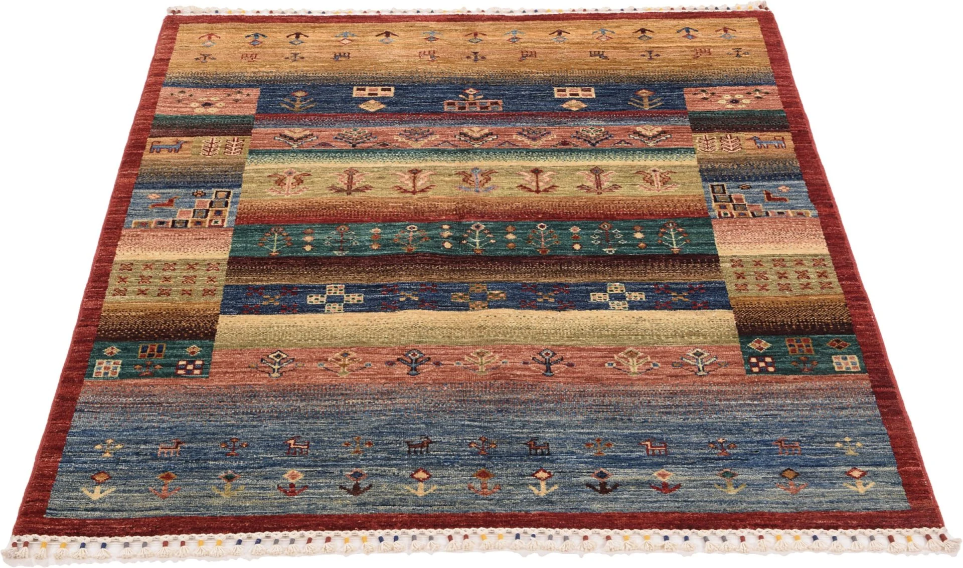 Samarkand Orientteppich aus Pakistan, 125 × 167 cm