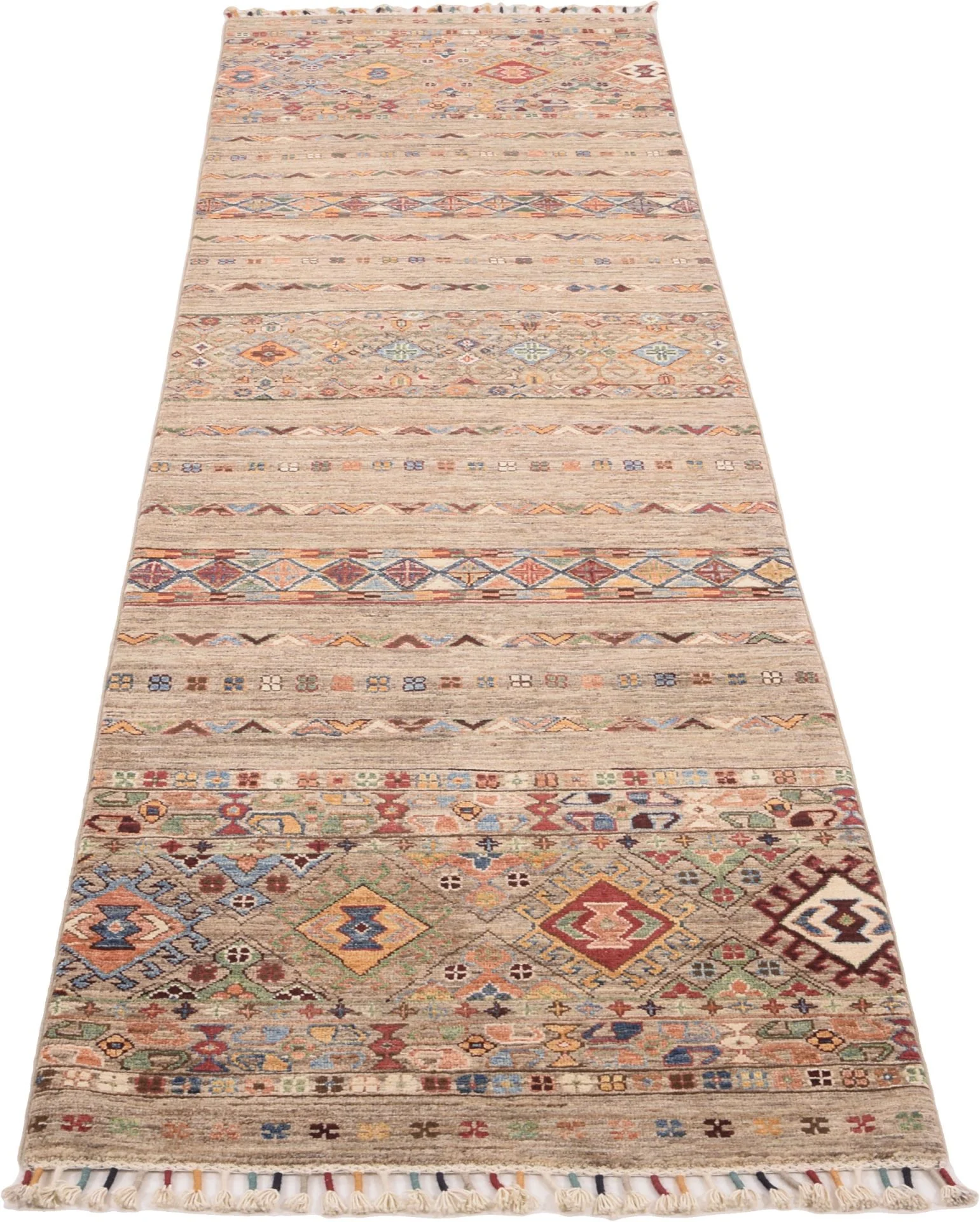 Samarkand Orientteppich 81 × 296 cm aus Wolle, handgeknüpft