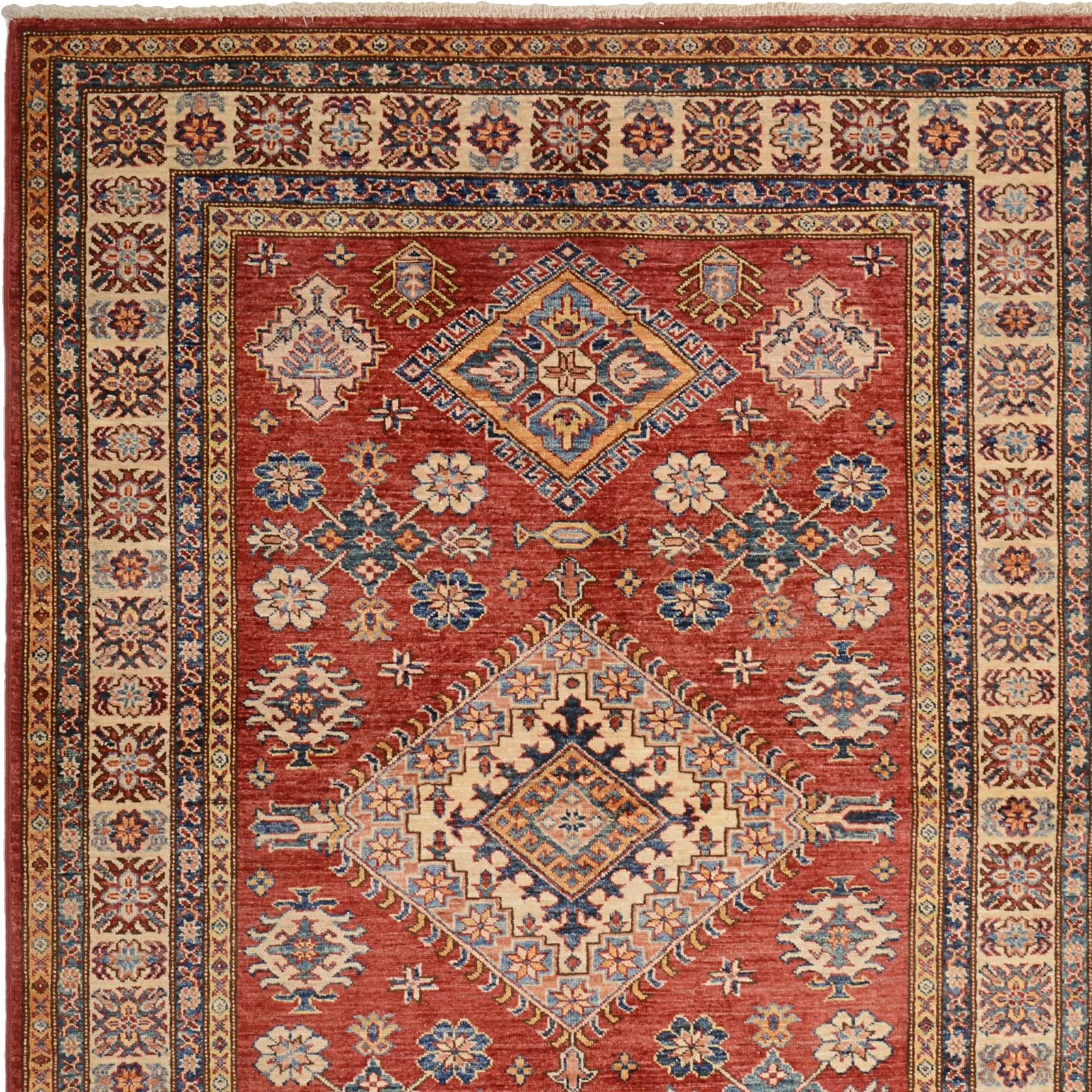 Samarkand Orientteppich 147 × 210 cm aus Wolle, handgeknüpft
