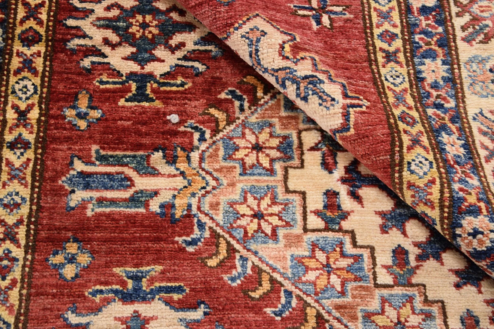 Samarkand Orientteppich 147 × 210 cm aus Wolle, handgeknüpft