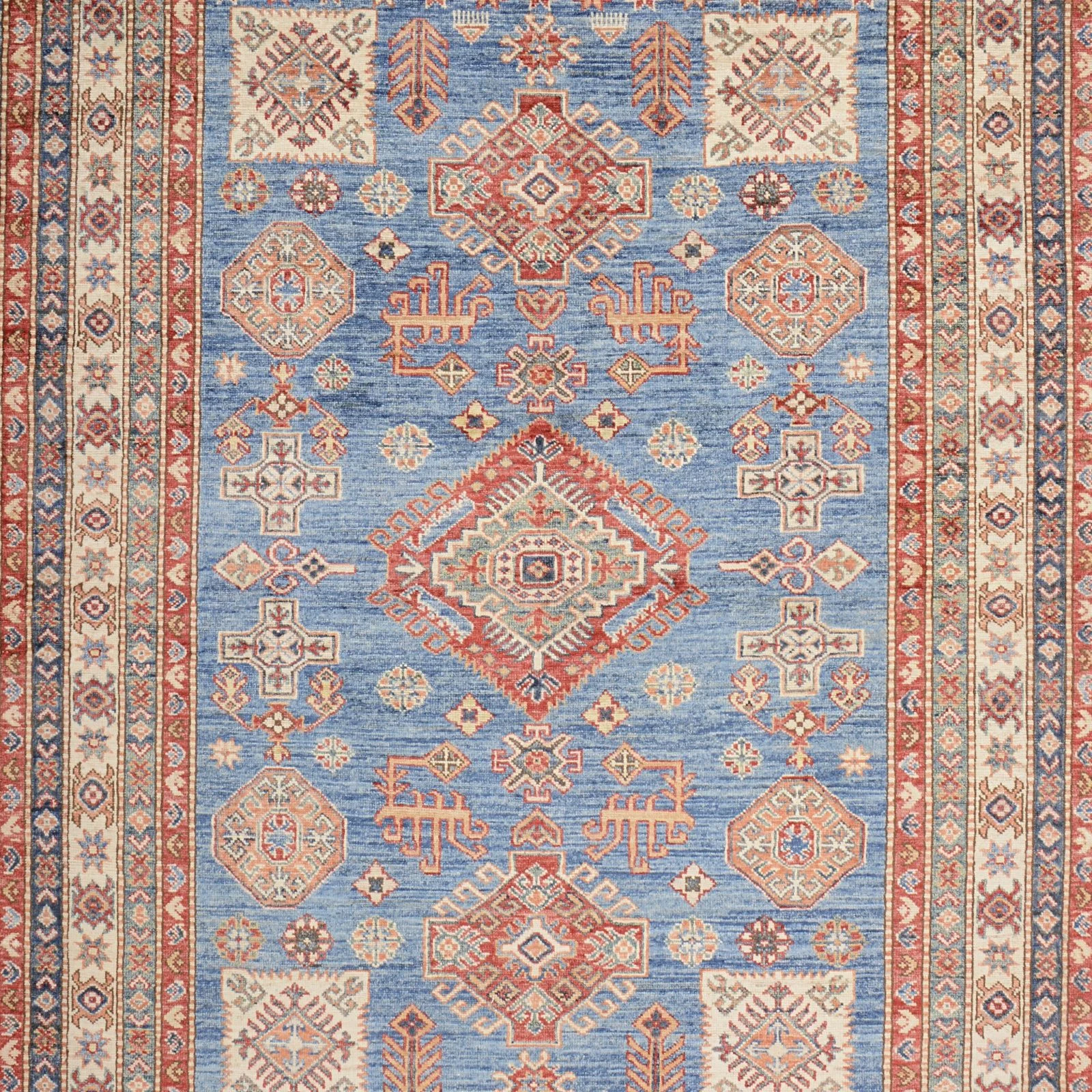Handgeknüpfter Samarkand Orientteppich, 147 × 207 cm, Wolle