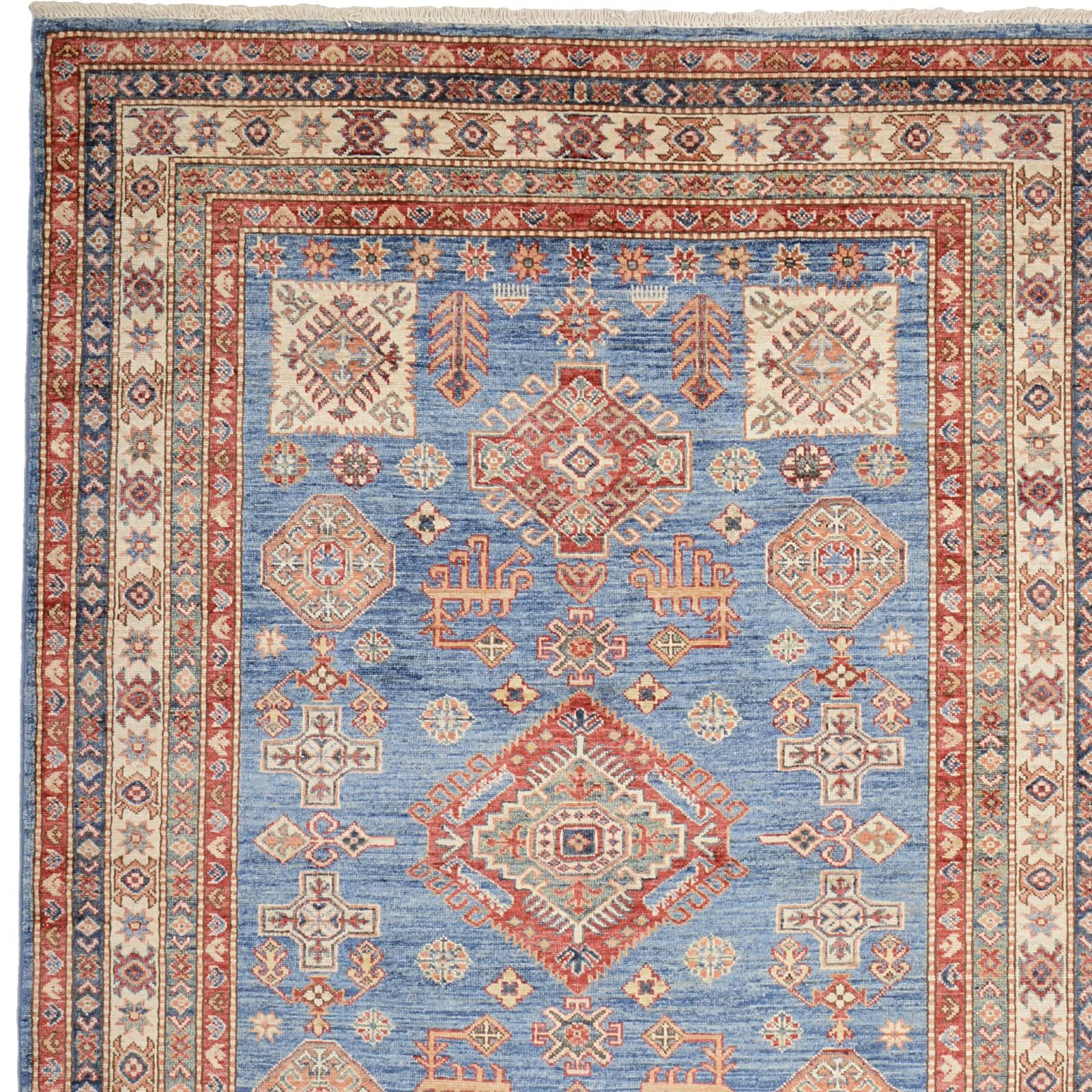 Handgeknüpfter Samarkand Orientteppich, 147 × 207 cm, Wolle