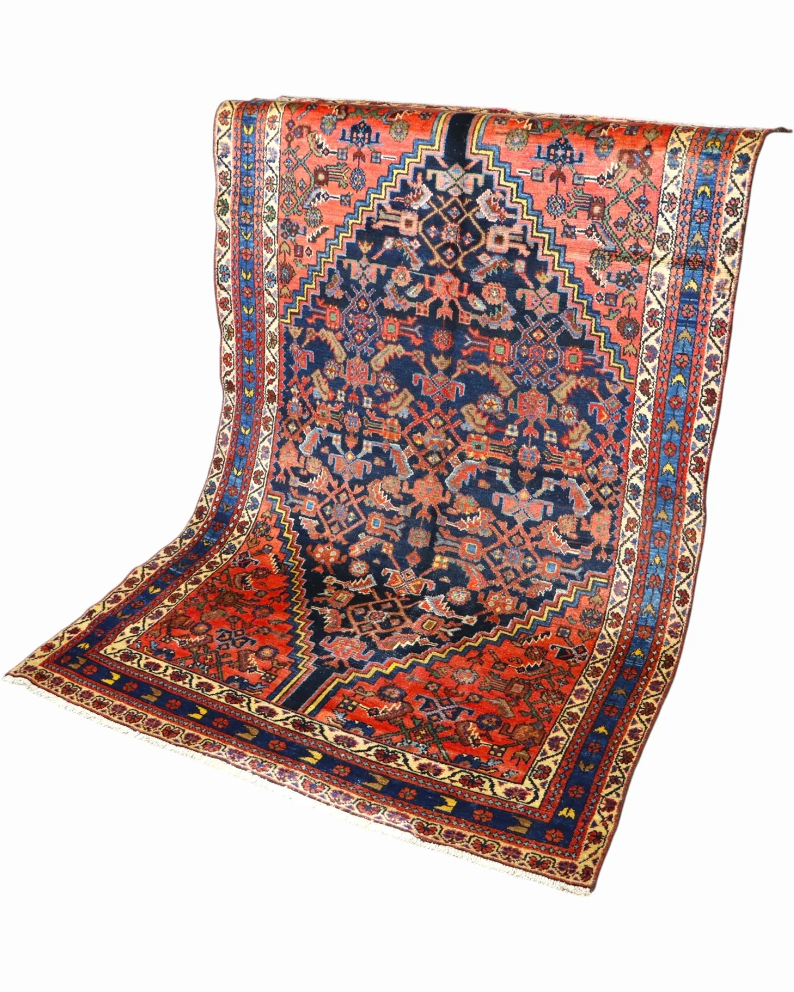 perserteppich-malayer-197-x-129-cm-schurwolle-handgeknupft-2 Handgeknüpfter Malayer Perserteppich 197 × 129 cm