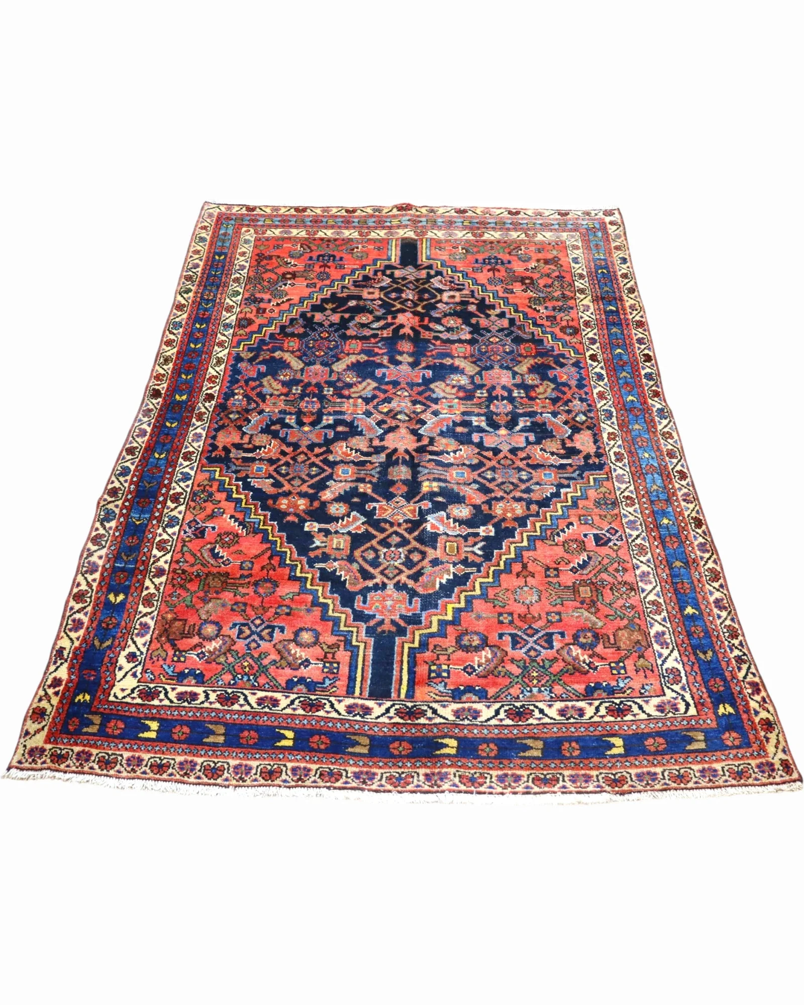 perserteppich-malayer-197-x-129-cm-schurwolle-handgeknupft-5 Handgeknüpfter Malayer Perserteppich 197 × 129 cm