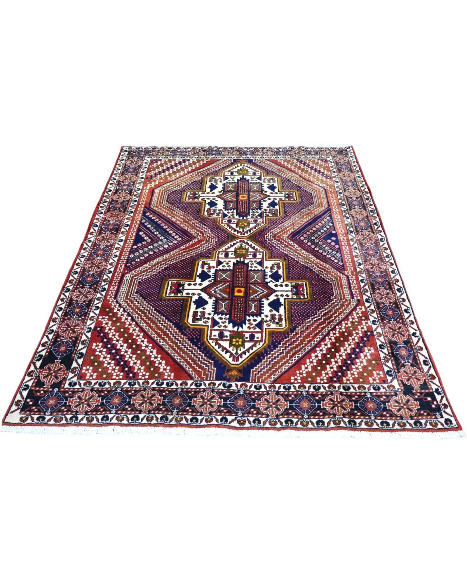perserteppich-afshari-223-x-157-cm-schurwolle-handgeknupft-3 Afshar Perserteppich 223 × 157 cm aus Wolle, handgeknüpft
