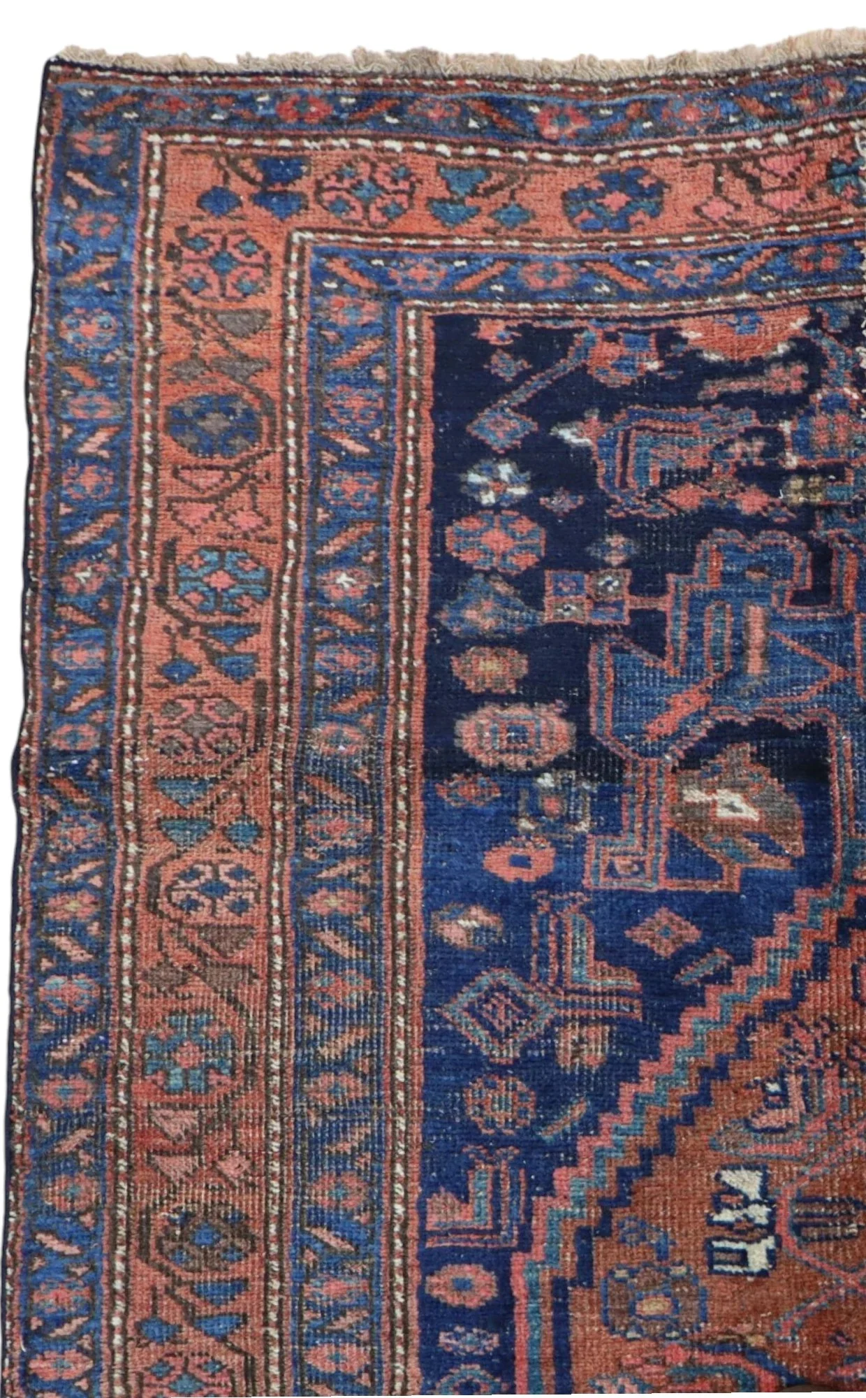perserteppich-bijar-197-x-122-cm-schurwolle-handgeknupft-antik-rueckseite Handgeknüpfter Bijar Perserteppich, 197 × 122 cm, Wolle