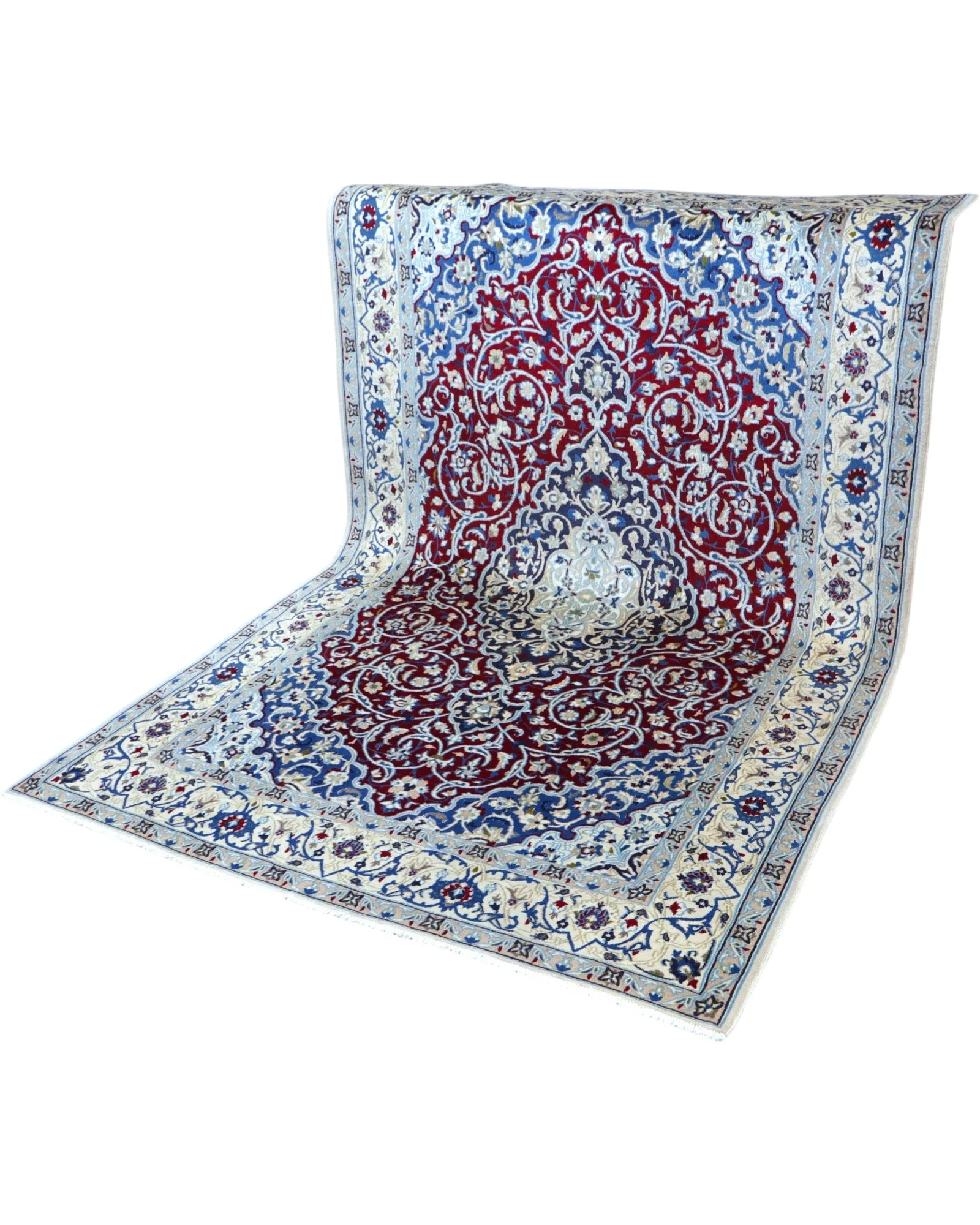 Handgeknüpfter Nain Perserteppich 257 × 161 cm