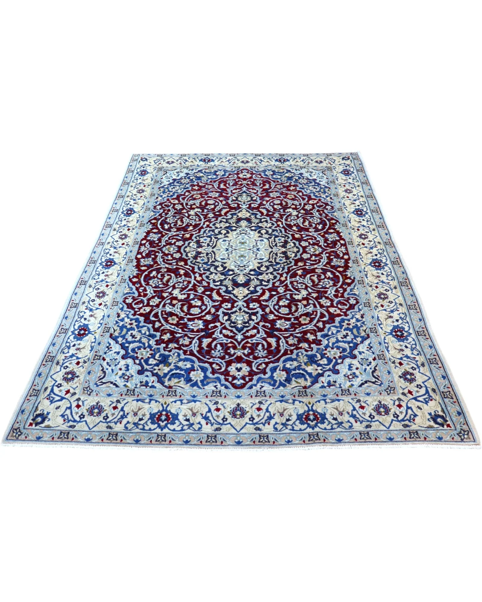 Handgeknüpfter Nain Perserteppich 257 × 161 cm