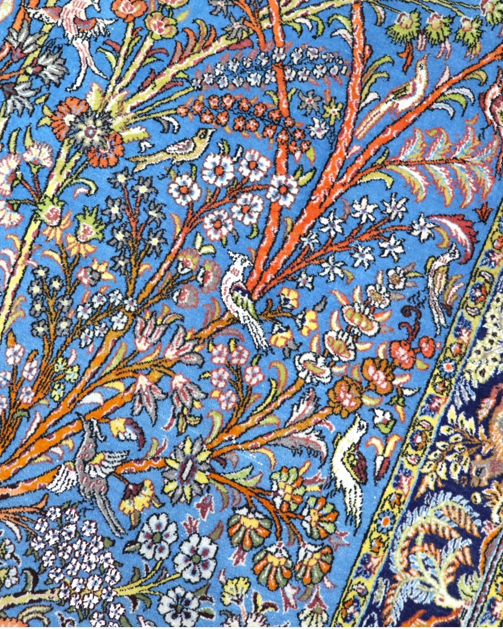 perserteppich-qom-281-x-180-cm-schurwolle-handgeknupft-floral-17 Ghom Perserteppich aus Iran, 281 × 180 cm