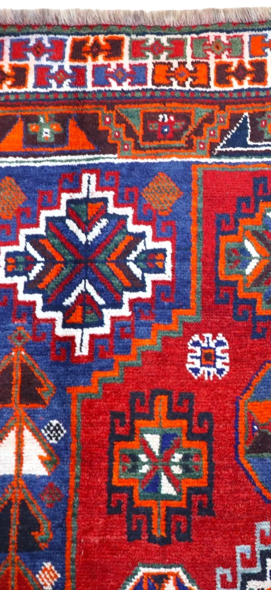 Hamadan Perserteppich 233 × 160 cm aus Wolle, handgeknüpft