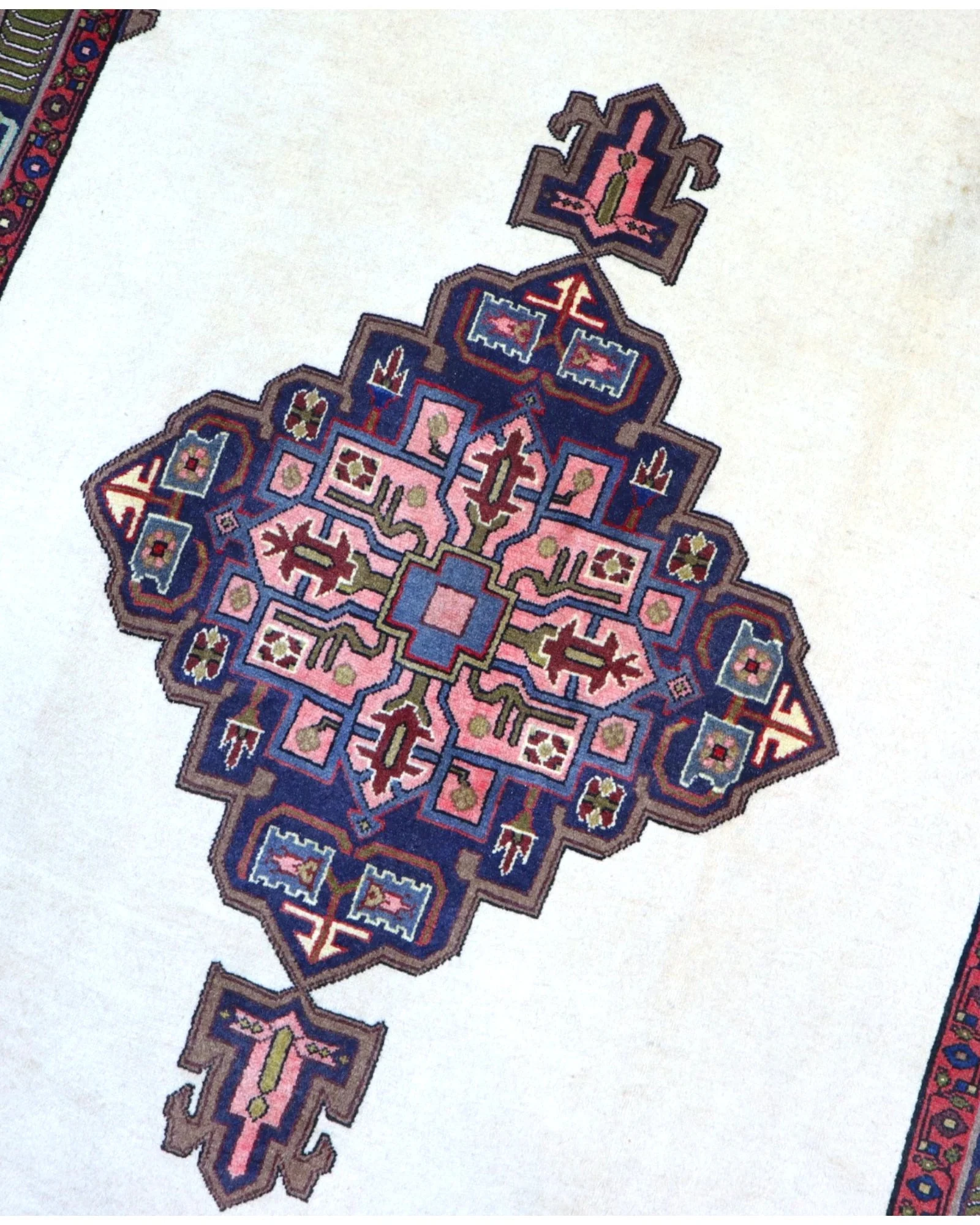 Afshar Perserteppich 240 × 160 cm aus Wolle, handgeknüpft