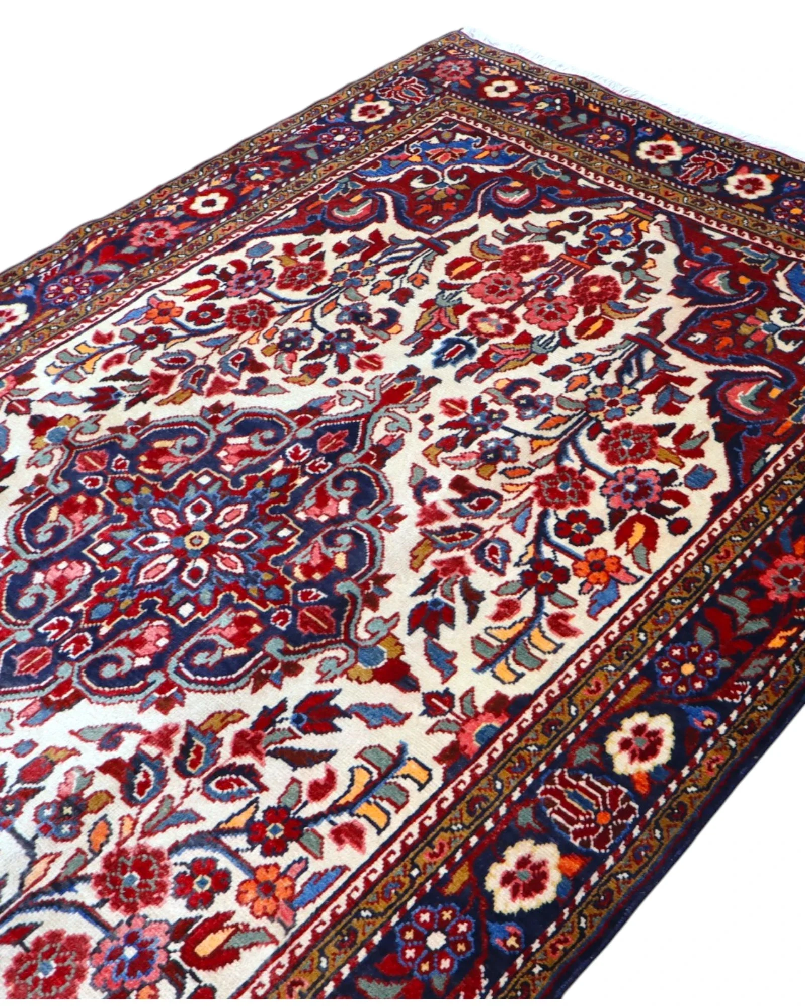 Handgeknüpfter Bakhtiari Perserteppich, 268 × 158 cm, Wolle