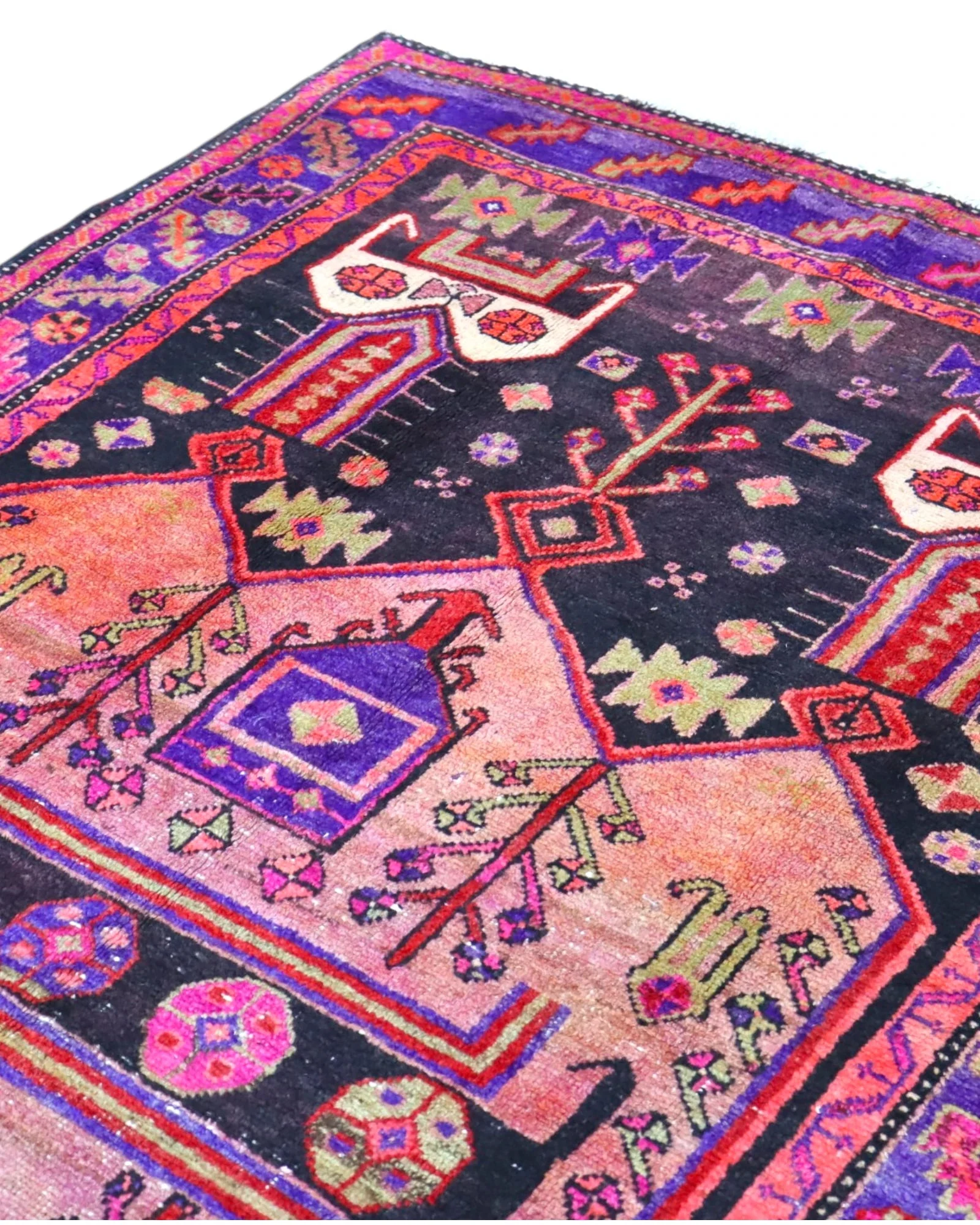 Handgeknüpfter Hamadan Perserteppich 236 × 145 cm