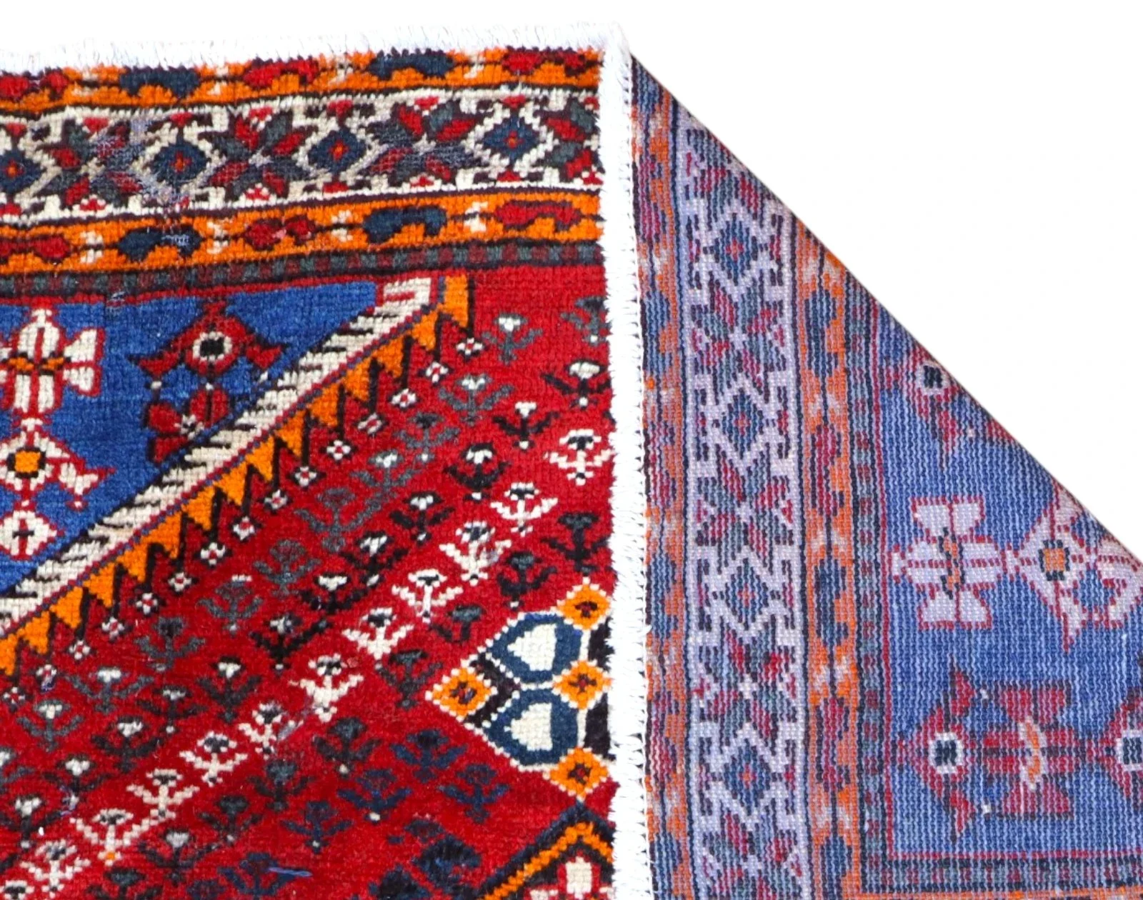 Shiraz Perserteppich 298 × 161 cm aus Wolle, handgeknüpft