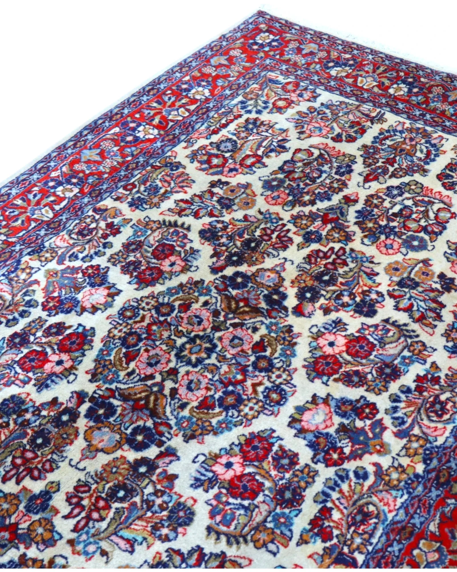 Handgeknüpfter Sarough Perserteppich, 215 × 138 cm, Wolle