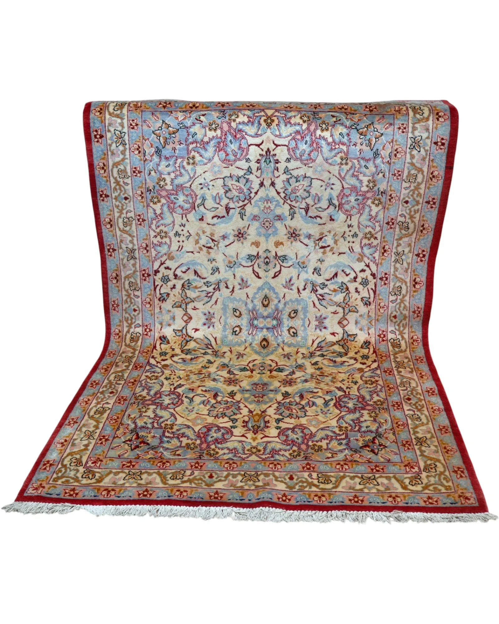 perserteppich-isfahan-230-x-141-cm-schurwolle-seide-handgeknupft-3 Handgeknüpfter Isfahan Perserteppich, 230 × 141 cm, Wolle & Seide
