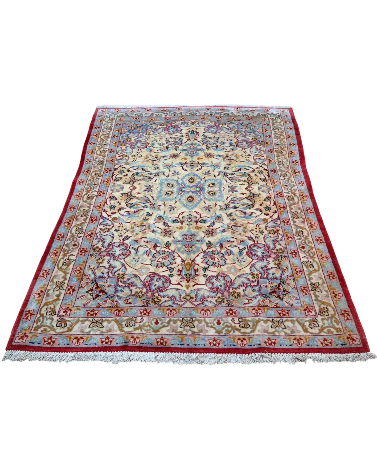 perserteppich-isfahan-230-x-141-cm-schurwolle-seide-handgeknupft-9 Handgeknüpfter Isfahan Perserteppich, 230 × 141 cm, Wolle & Seide