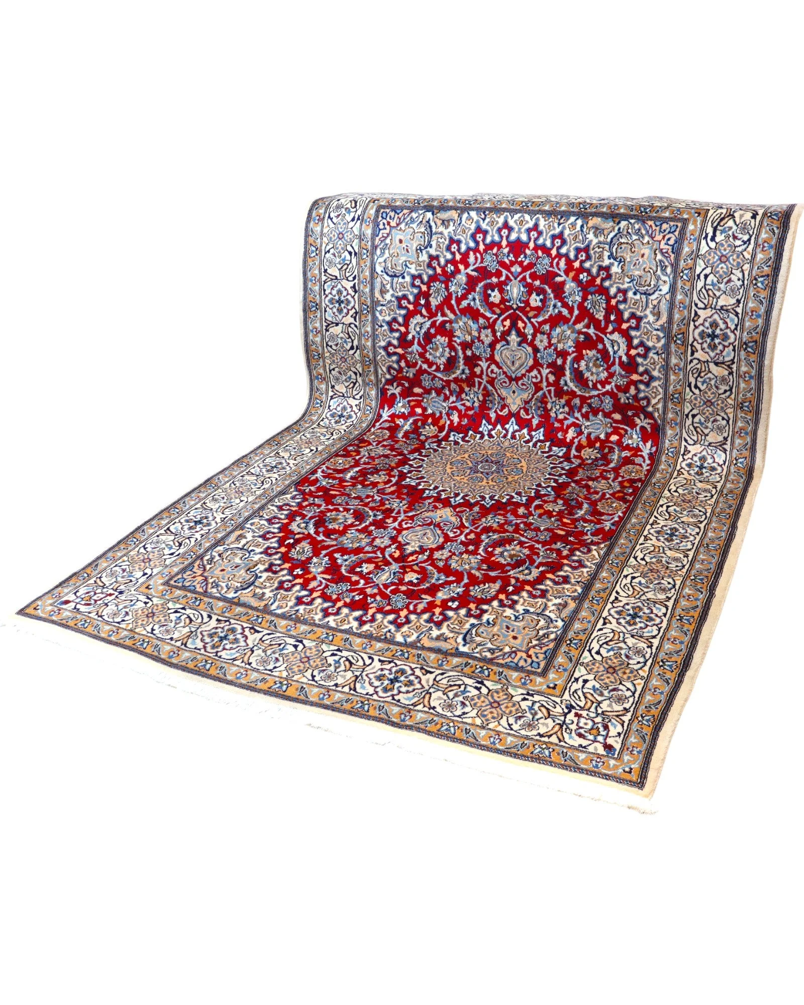 Handgeknüpfter Nain Perserteppich 302 × 201 cm