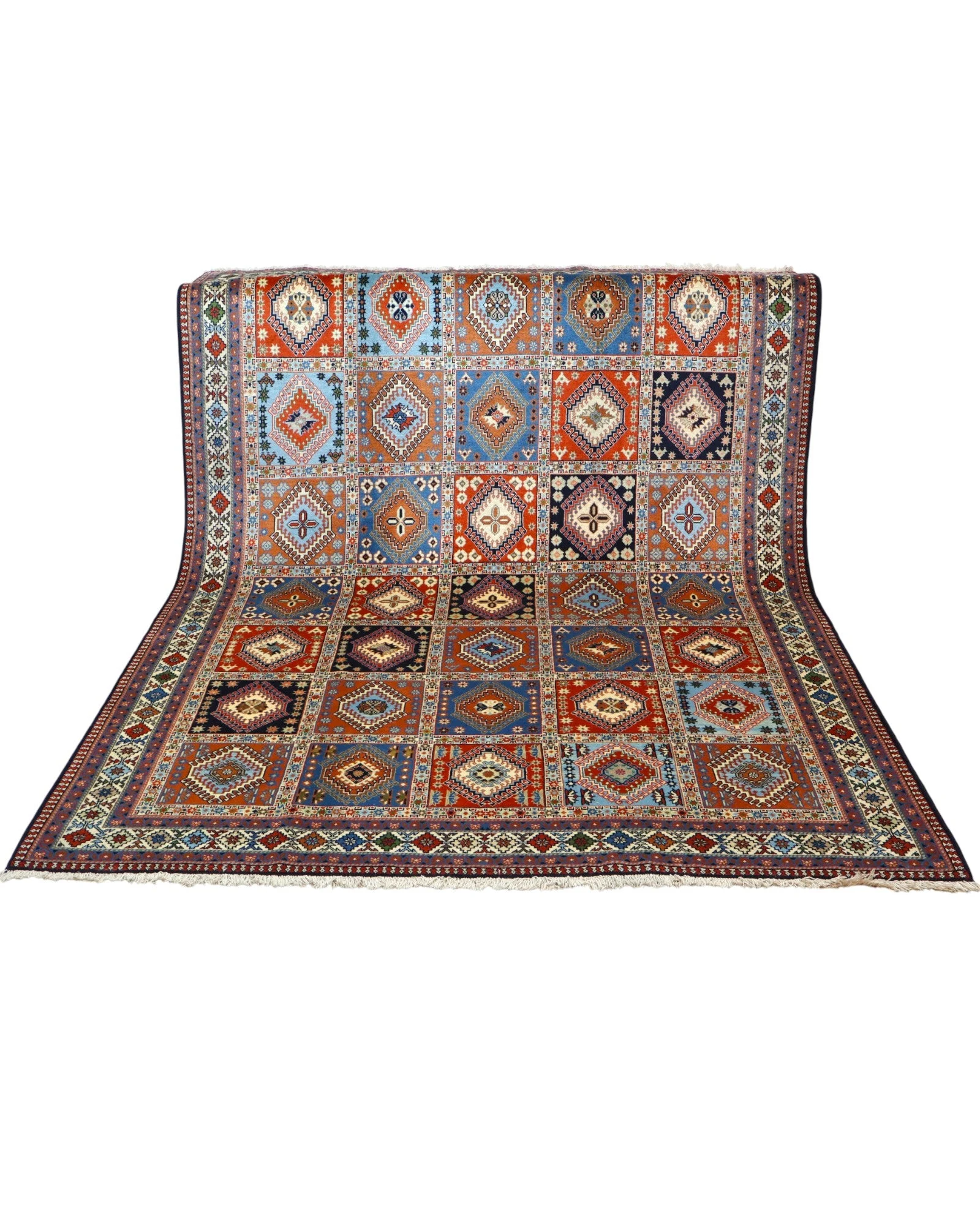 Perserteppich 290 × 204 cm aus Wolle, handgeknüpft