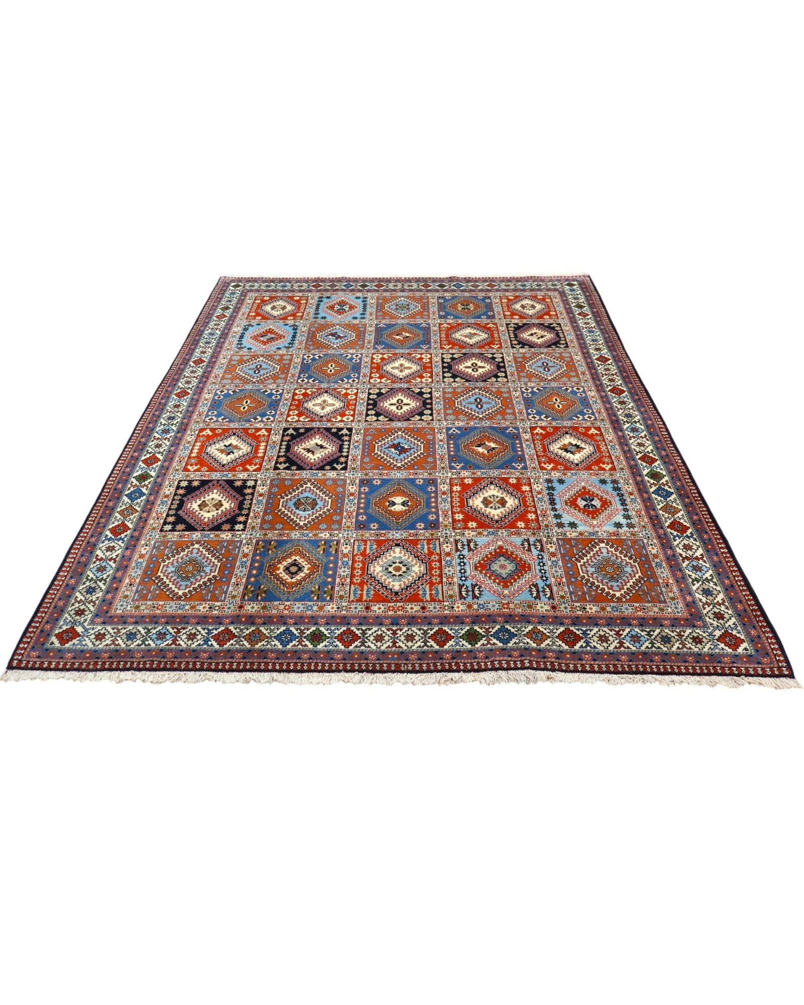 Perserteppich 290 × 204 cm aus Wolle, handgeknüpft