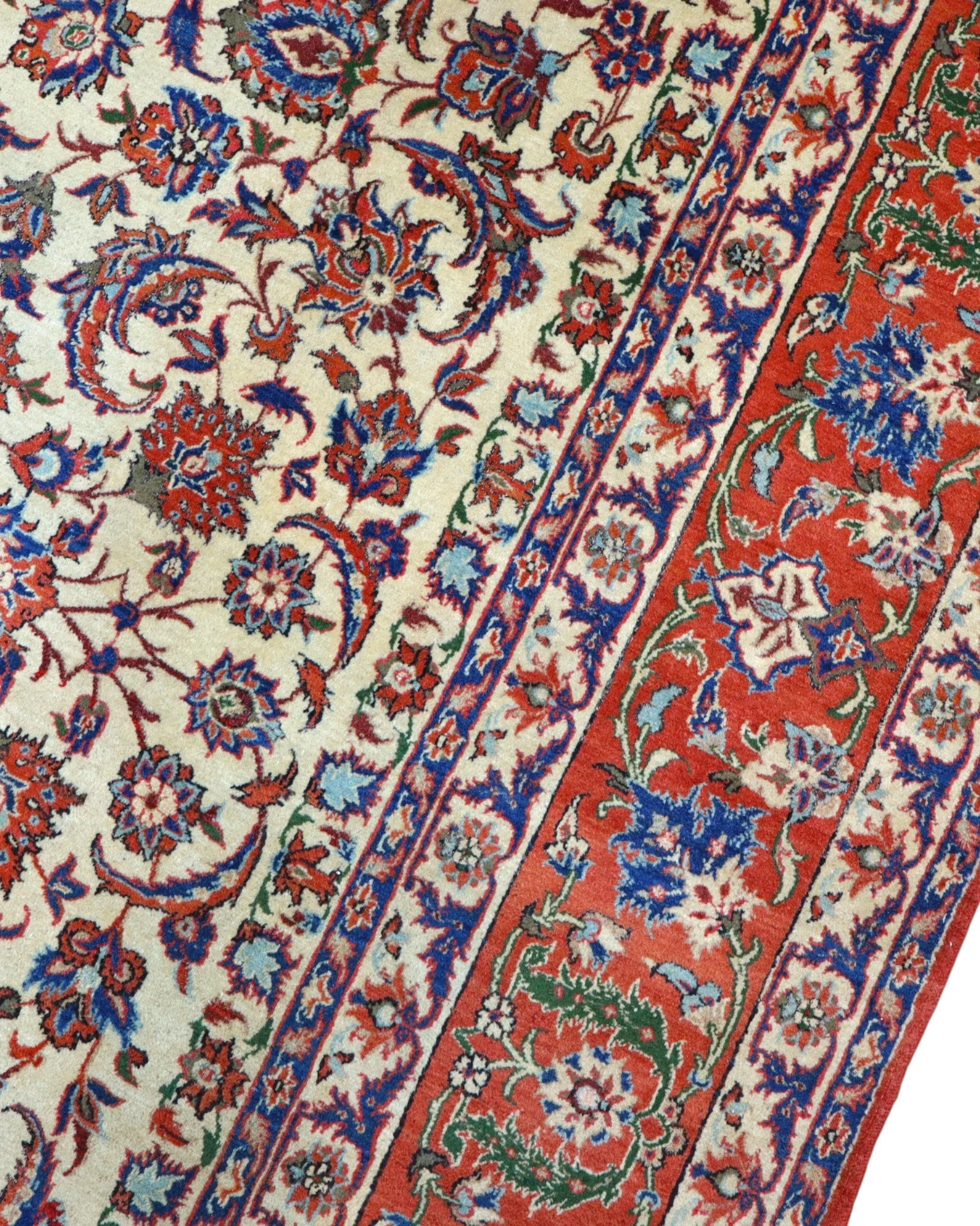 Handgeknüpfter Isfahan Perserteppich 322 × 216 cm