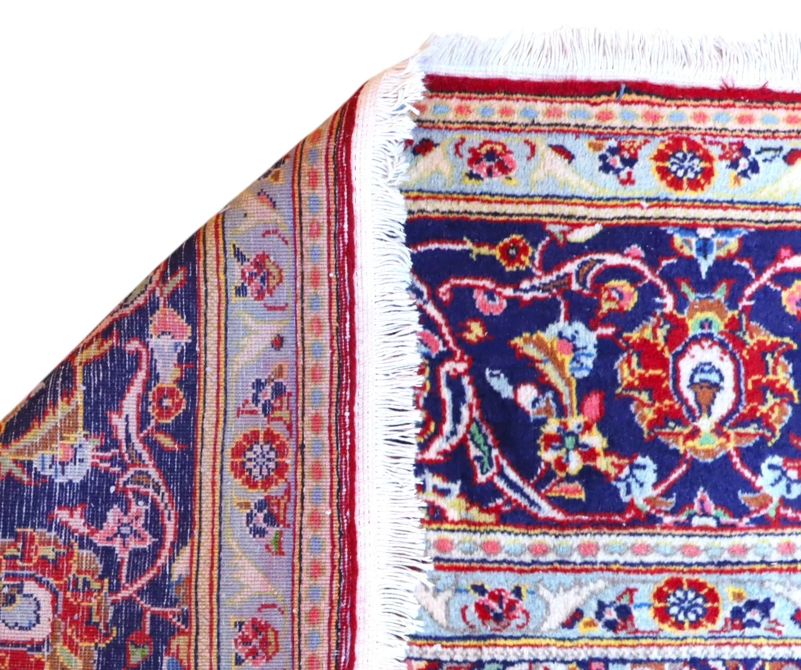 Kashan Perserteppich aus Iran, 238 × 247 cm
