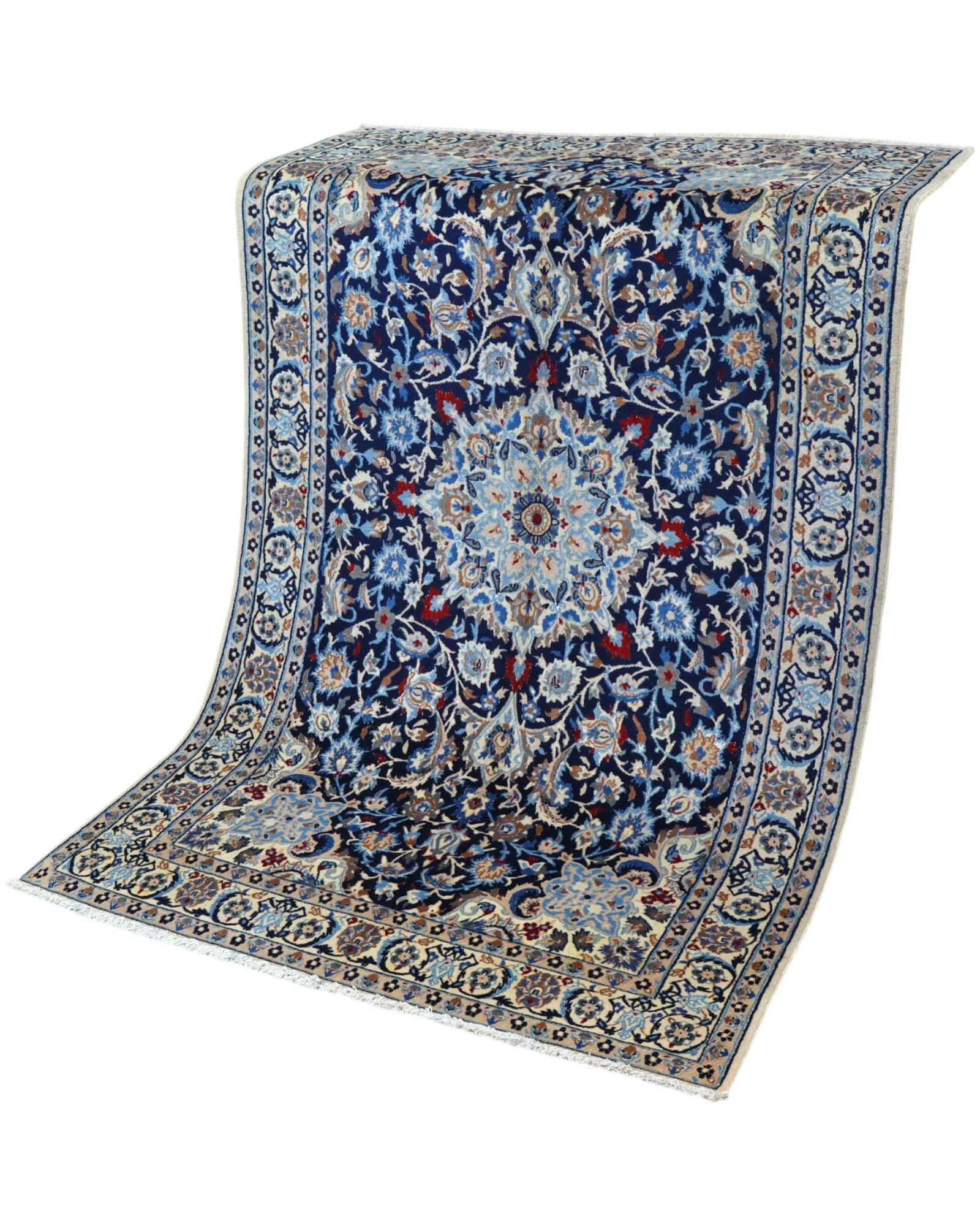 perserteppich-nain-191-x-120-cm-schurwolle-handgeknupft-8 Handgeknüpfter Nain Perserteppich 191 × 120 cm