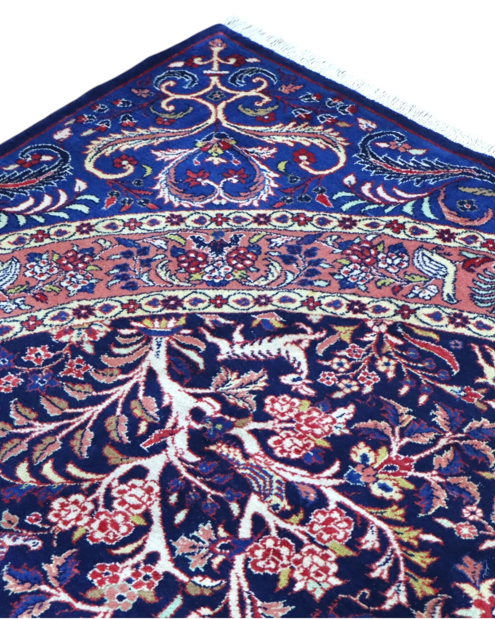 Kerman Perserteppich 261 × 264 cm aus Wolle, handgeknüpft