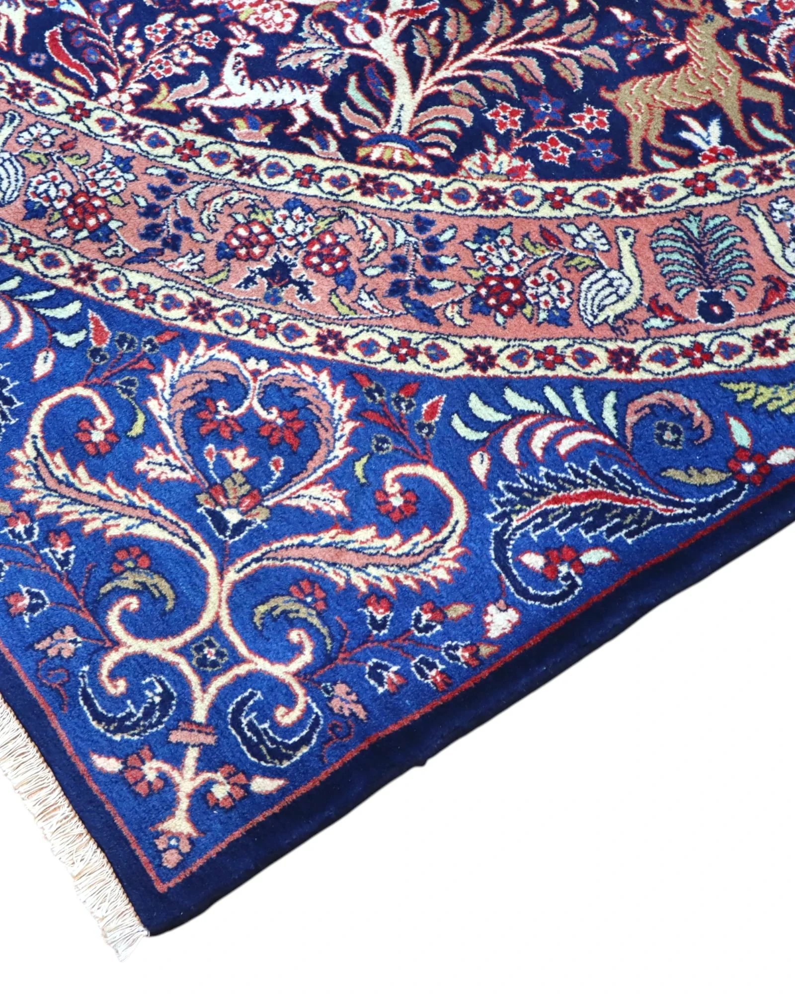 Kerman Perserteppich 261 × 264 cm aus Wolle, handgeknüpft