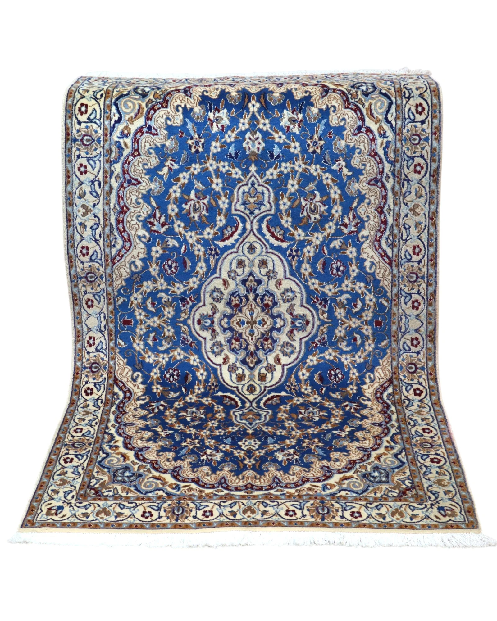 Nain Perserteppich aus Iran, 208 × 120 cm