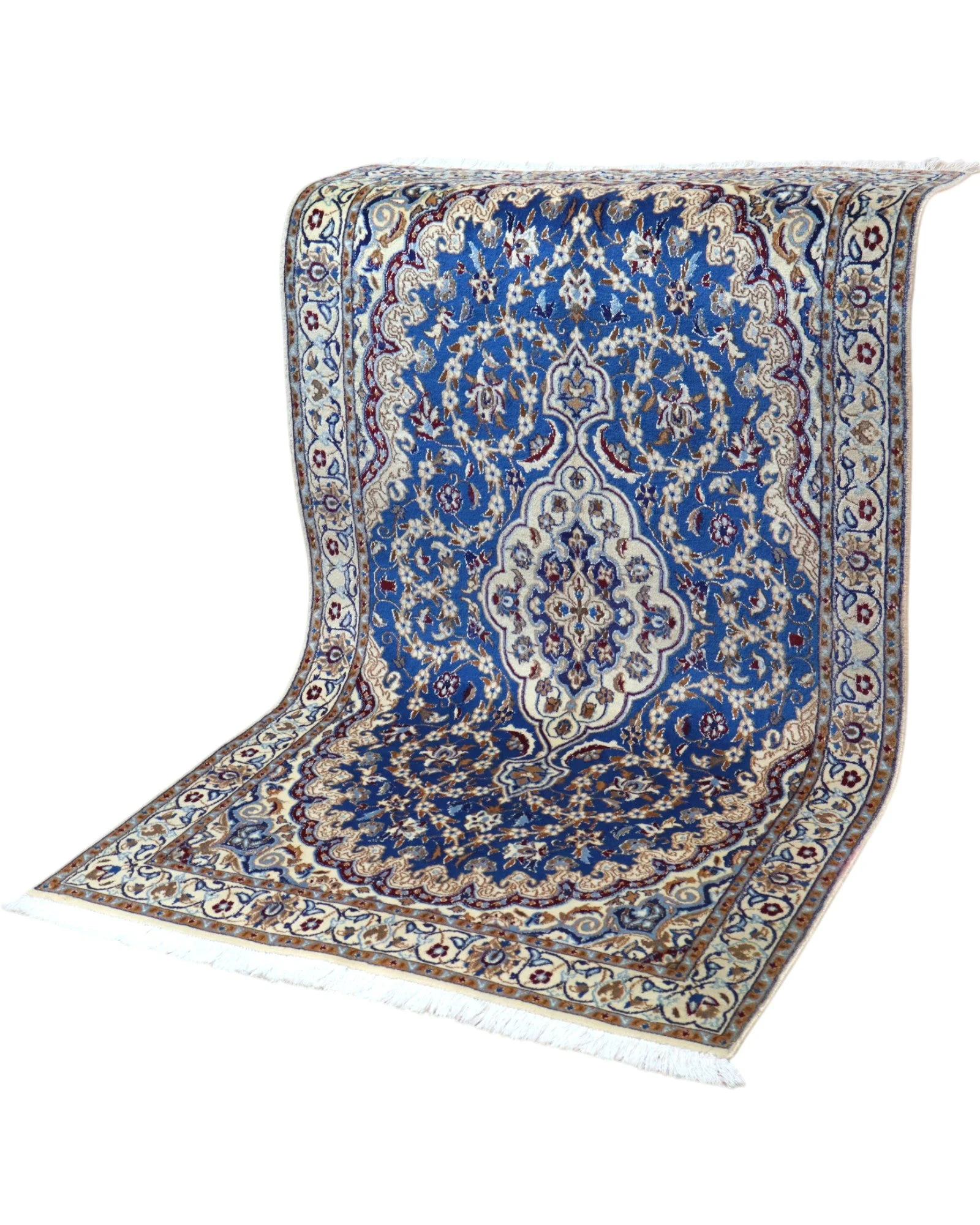 Nain Perserteppich aus Iran, 208 × 120 cm