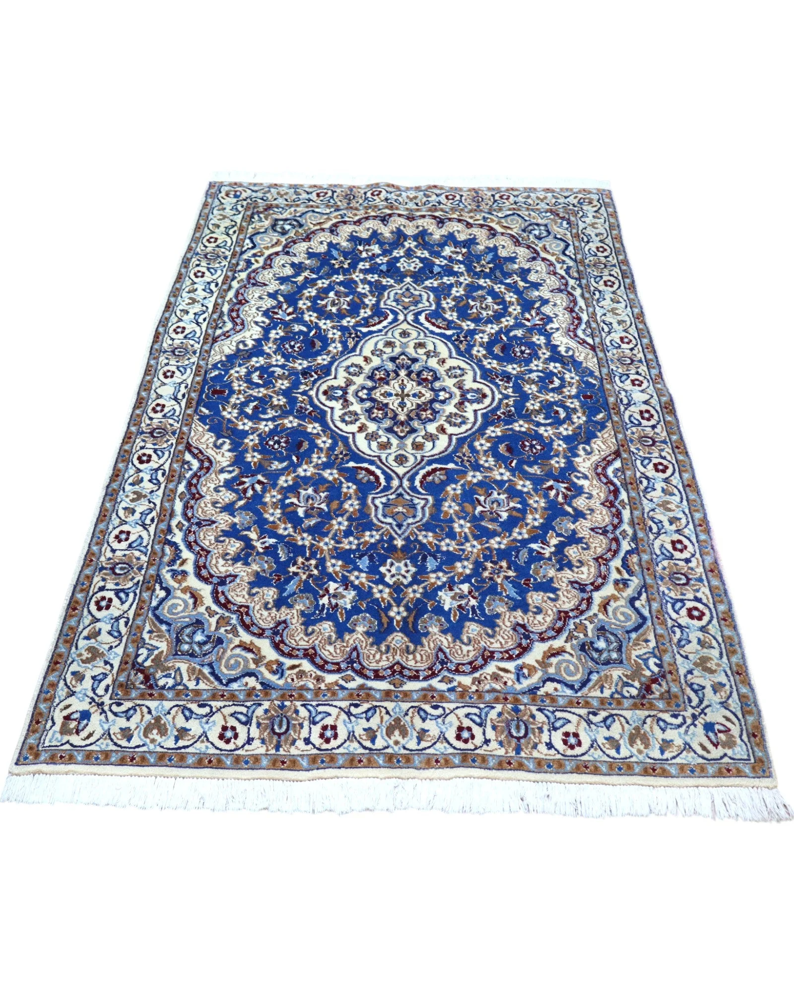 Nain Perserteppich aus Iran, 208 × 120 cm