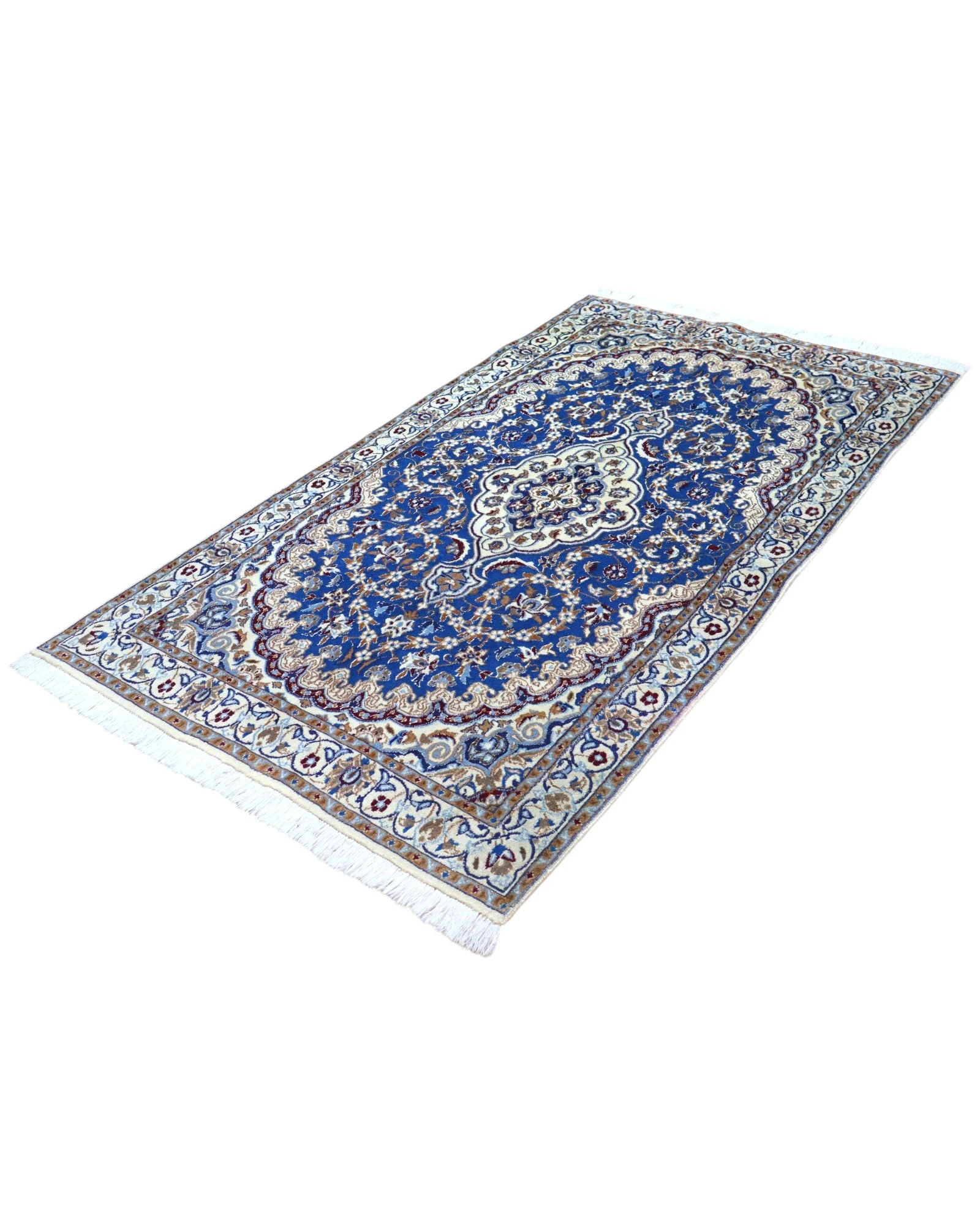 Nain Perserteppich aus Iran, 208 × 120 cm