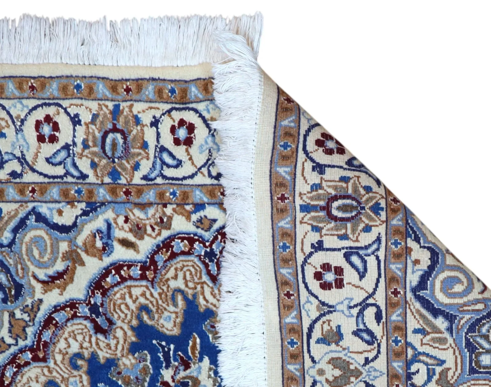 Nain Perserteppich aus Iran, 208 × 120 cm