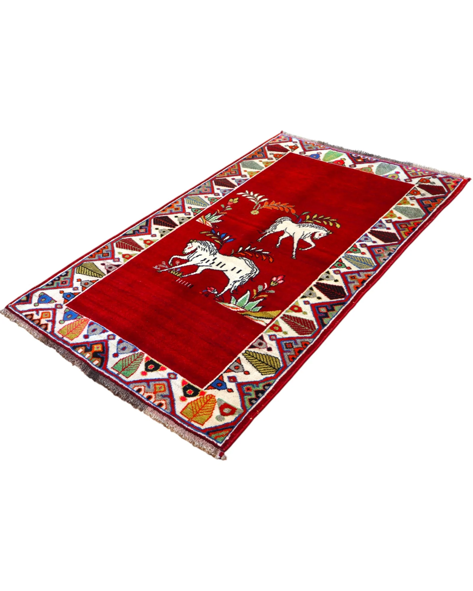 perserteppich-gashgai-185-x-111-cm-schurwolle-handgeknupft-5 Perserteppich aus Iran, 185 × 111 cm