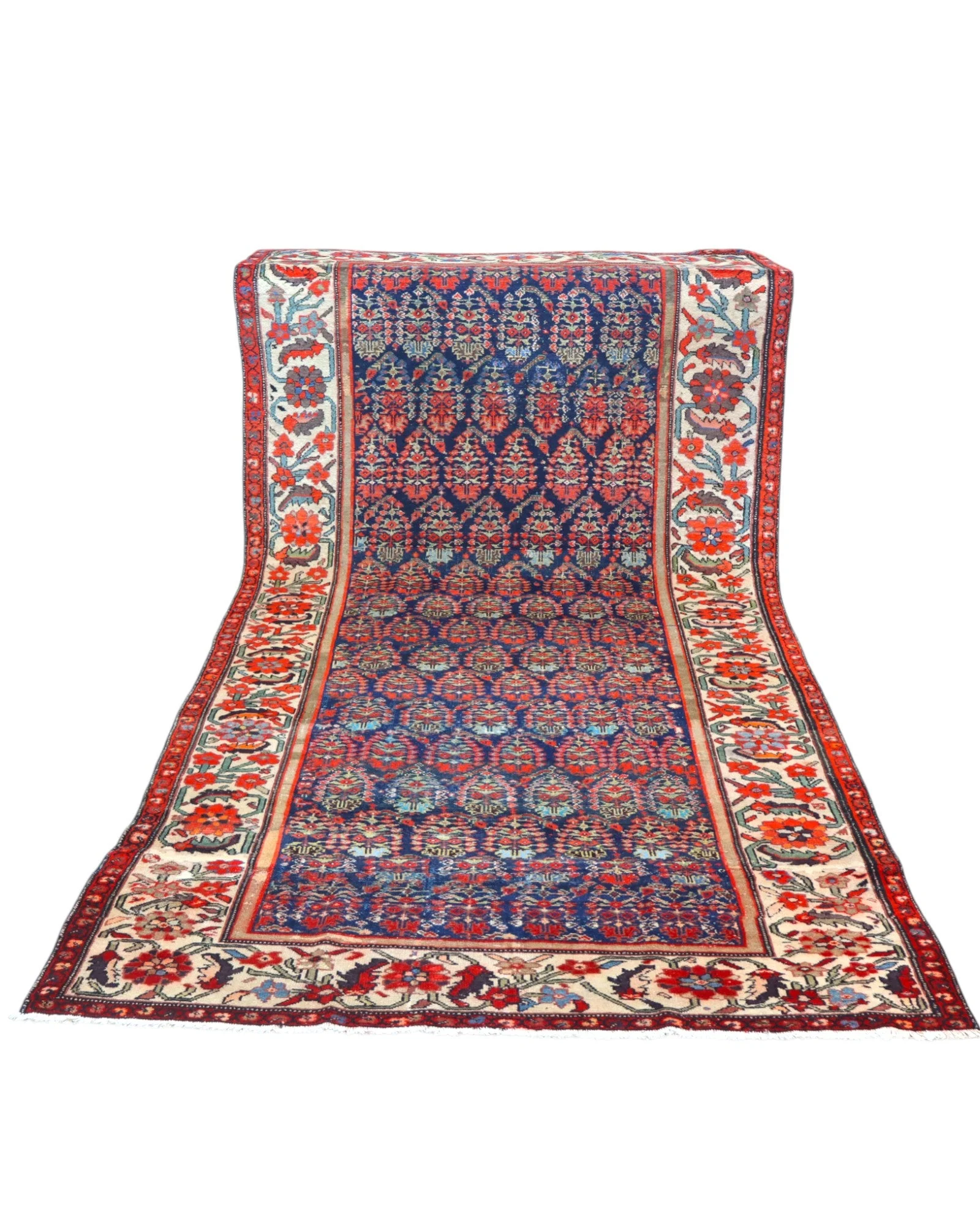 Malayer Perserteppich aus Iran, 350 × 176 cm