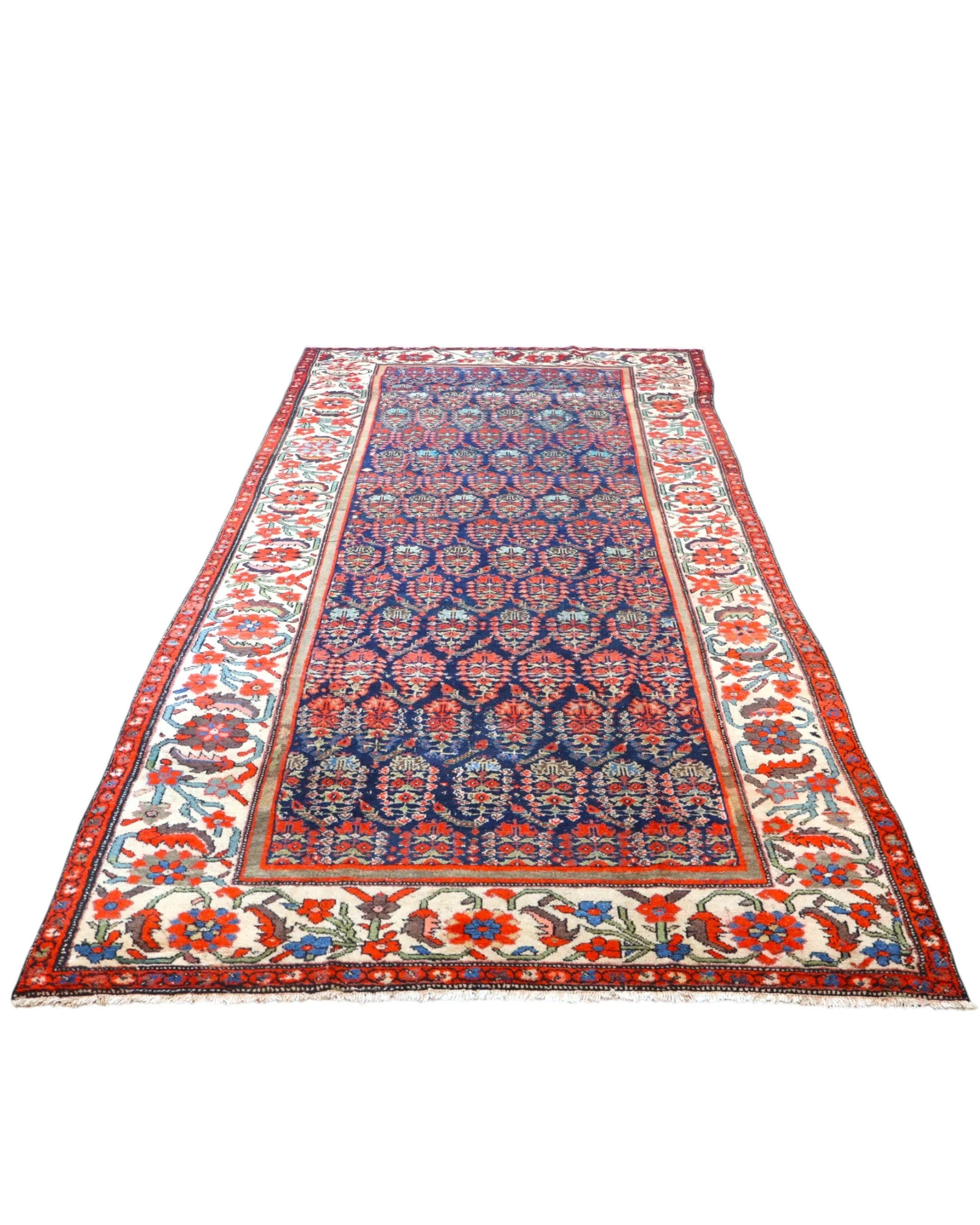 Malayer Perserteppich aus Iran, 350 × 176 cm