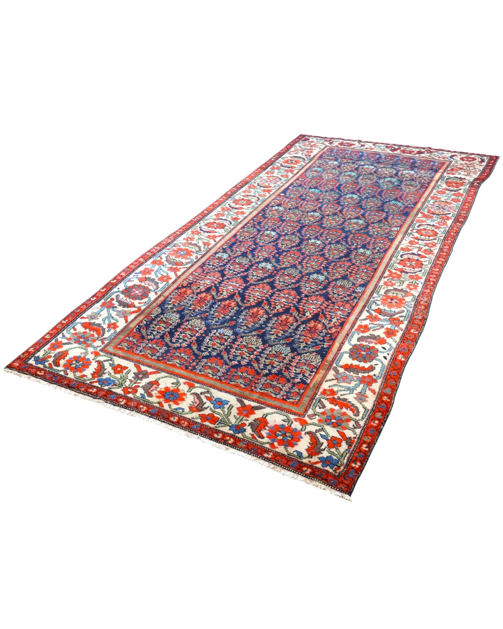 Malayer Perserteppich aus Iran, 350 × 176 cm
