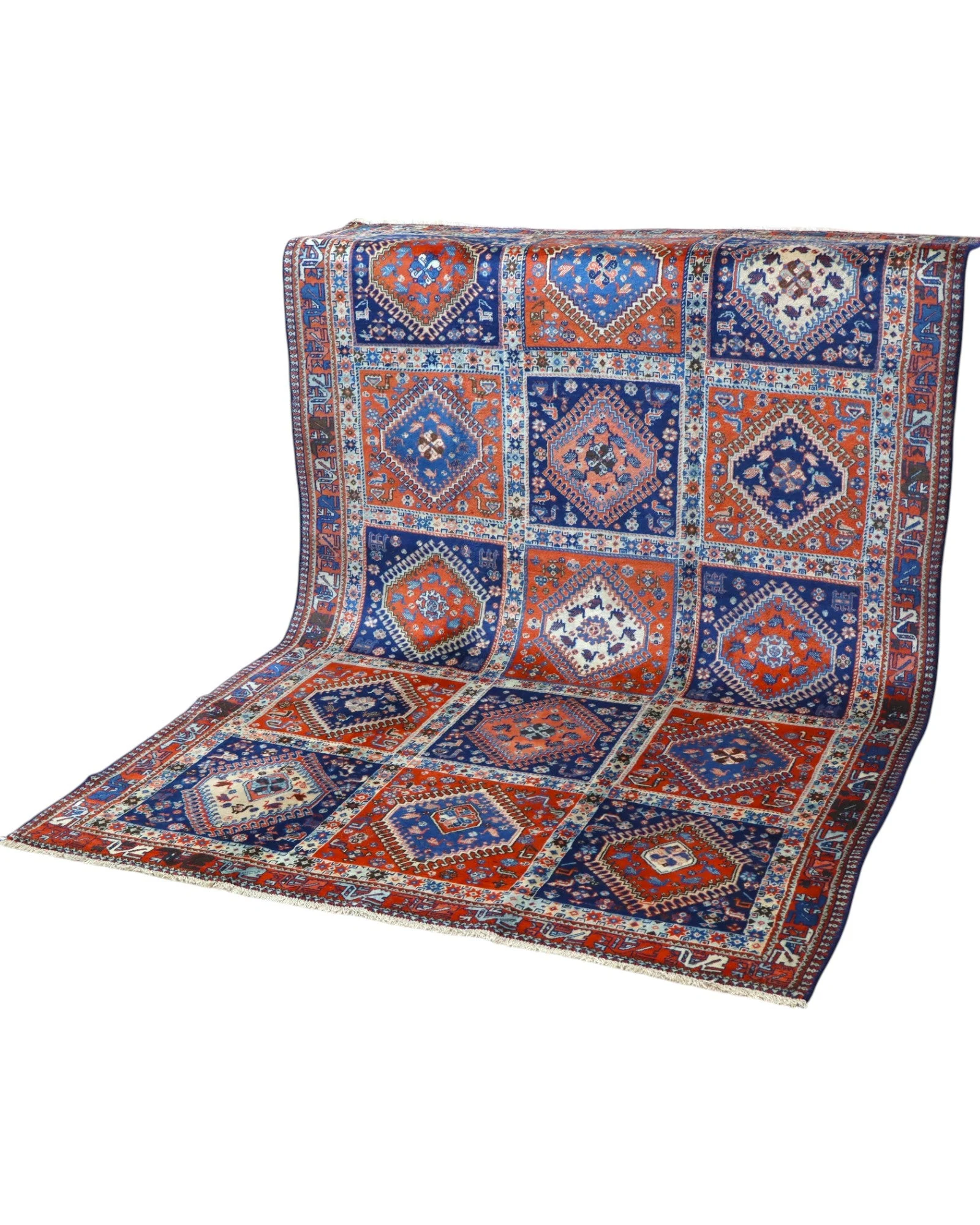 perserteppich-iran-232-x-157-cm-schurwolle-handgeknupft-3 Handgeknüpfter Perserteppich 232 × 157 cm