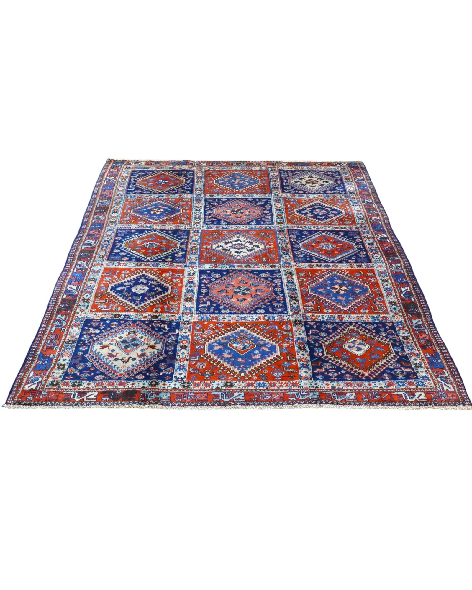 perserteppich-iran-232-x-157-cm-schurwolle-handgeknupft-4 Handgeknüpfter Perserteppich 232 × 157 cm