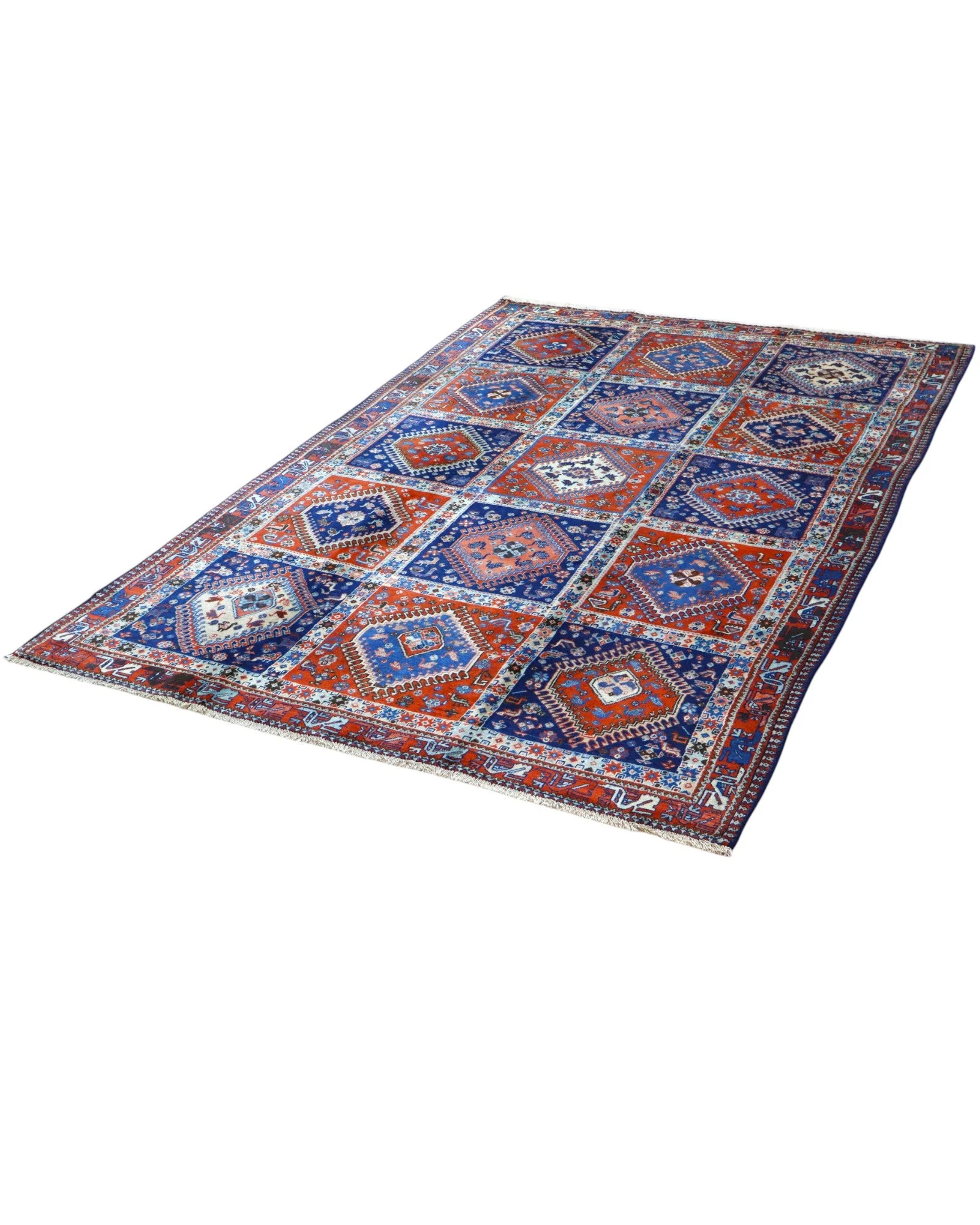 perserteppich-iran-232-x-157-cm-schurwolle-handgeknupft-5 Handgeknüpfter Perserteppich 232 × 157 cm