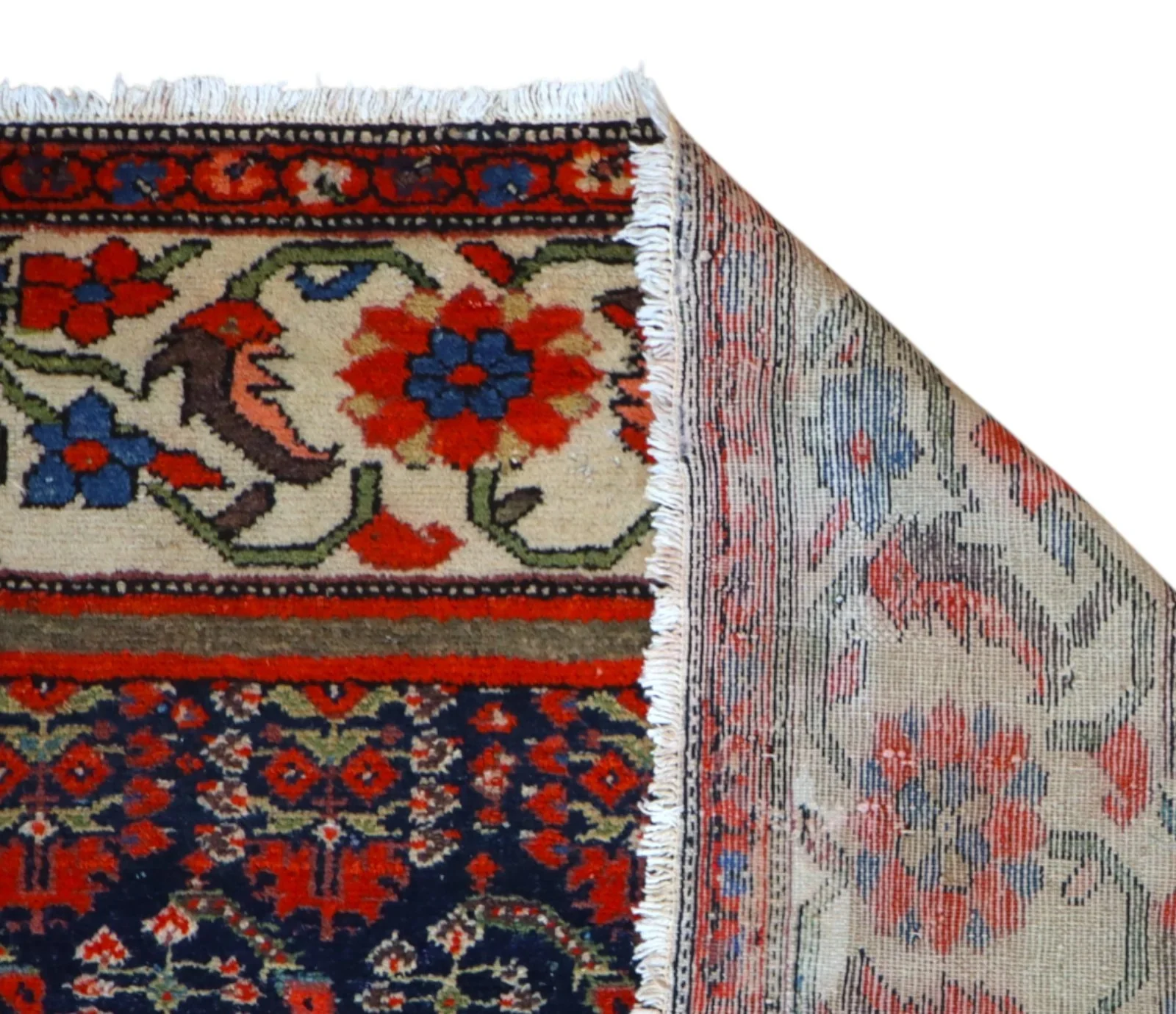 Malayer Perserteppich aus Iran, 350 × 176 cm