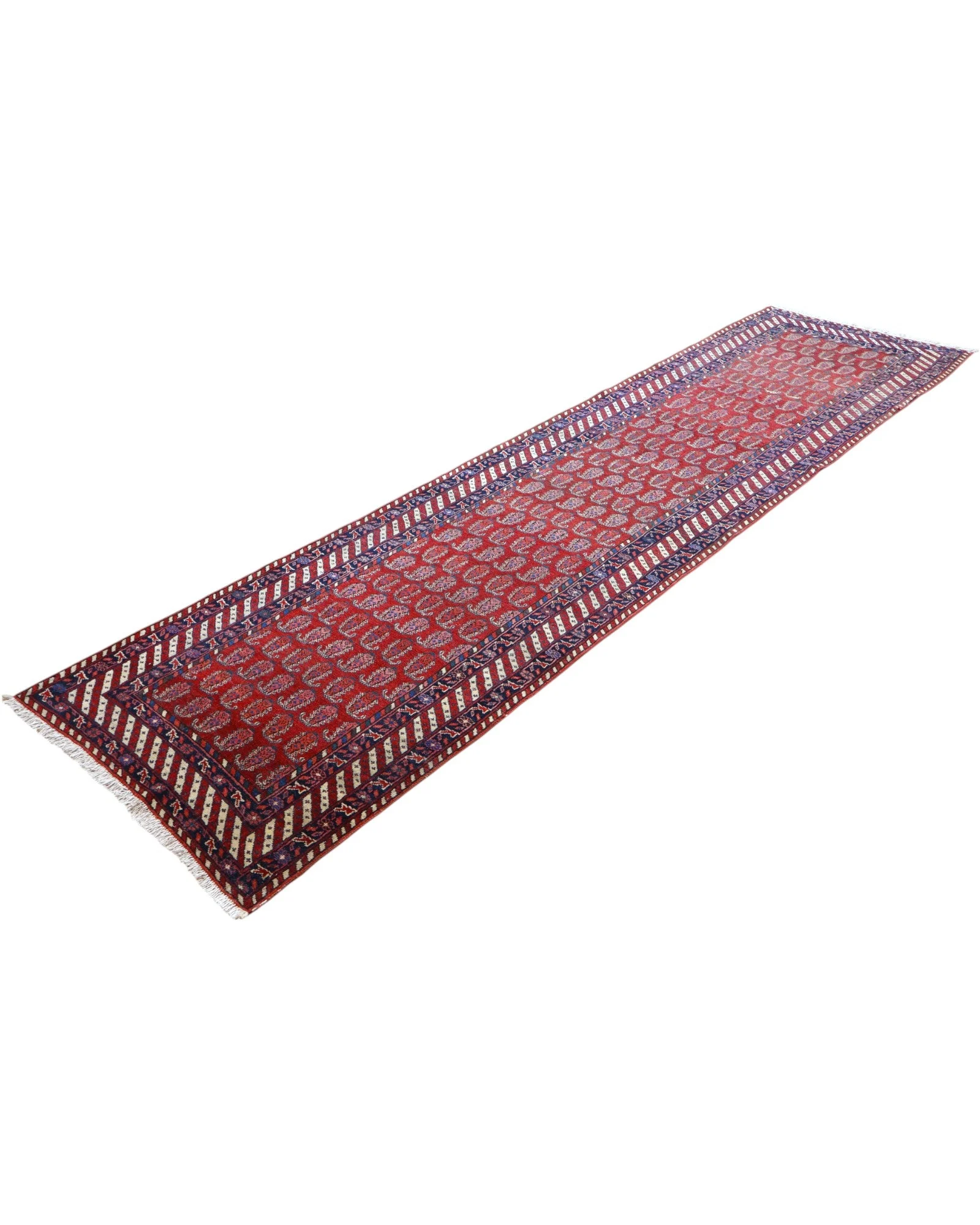 perserteppich-bakhtiari-322-x-85-cm-schurwolle-handgeknupft-rosa-20 Bakhtiari Perserteppich 322 × 85 cm aus Wolle, handgeknüpft