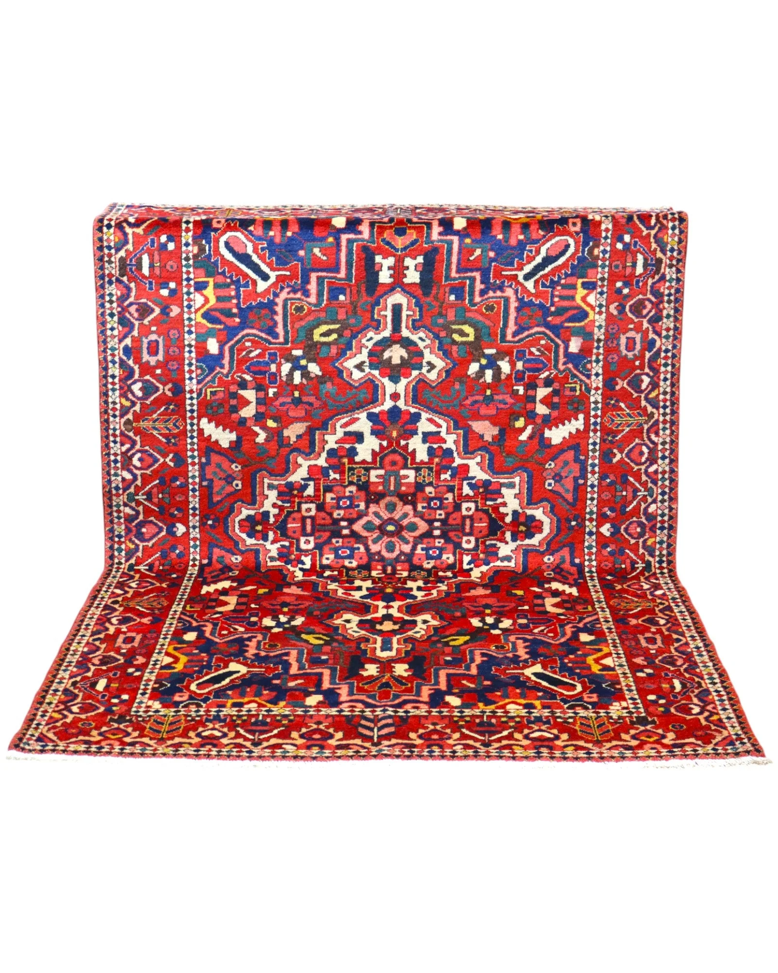Bakhtiari Perserteppich 217 × 155 cm aus Wolle, handgeknüpft