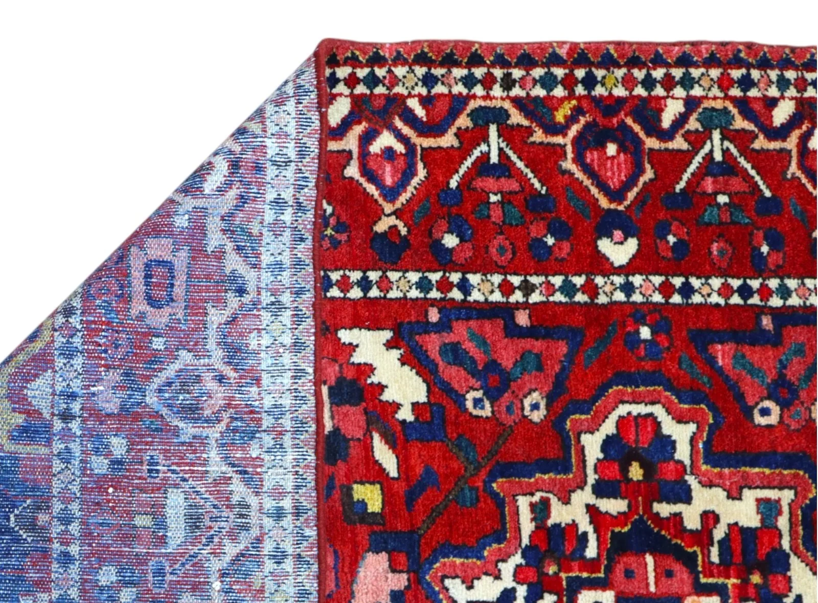 Bakhtiari Perserteppich 217 × 155 cm aus Wolle, handgeknüpft
