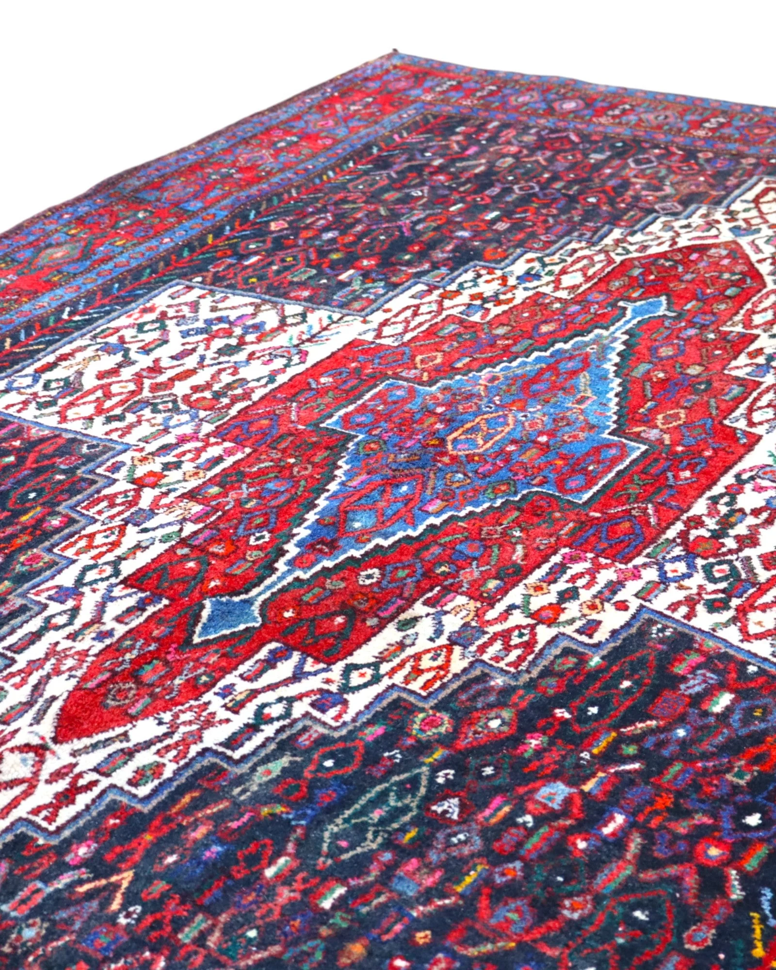 Handgeknüpfter Senneh Perserteppich 211 × 166 cm