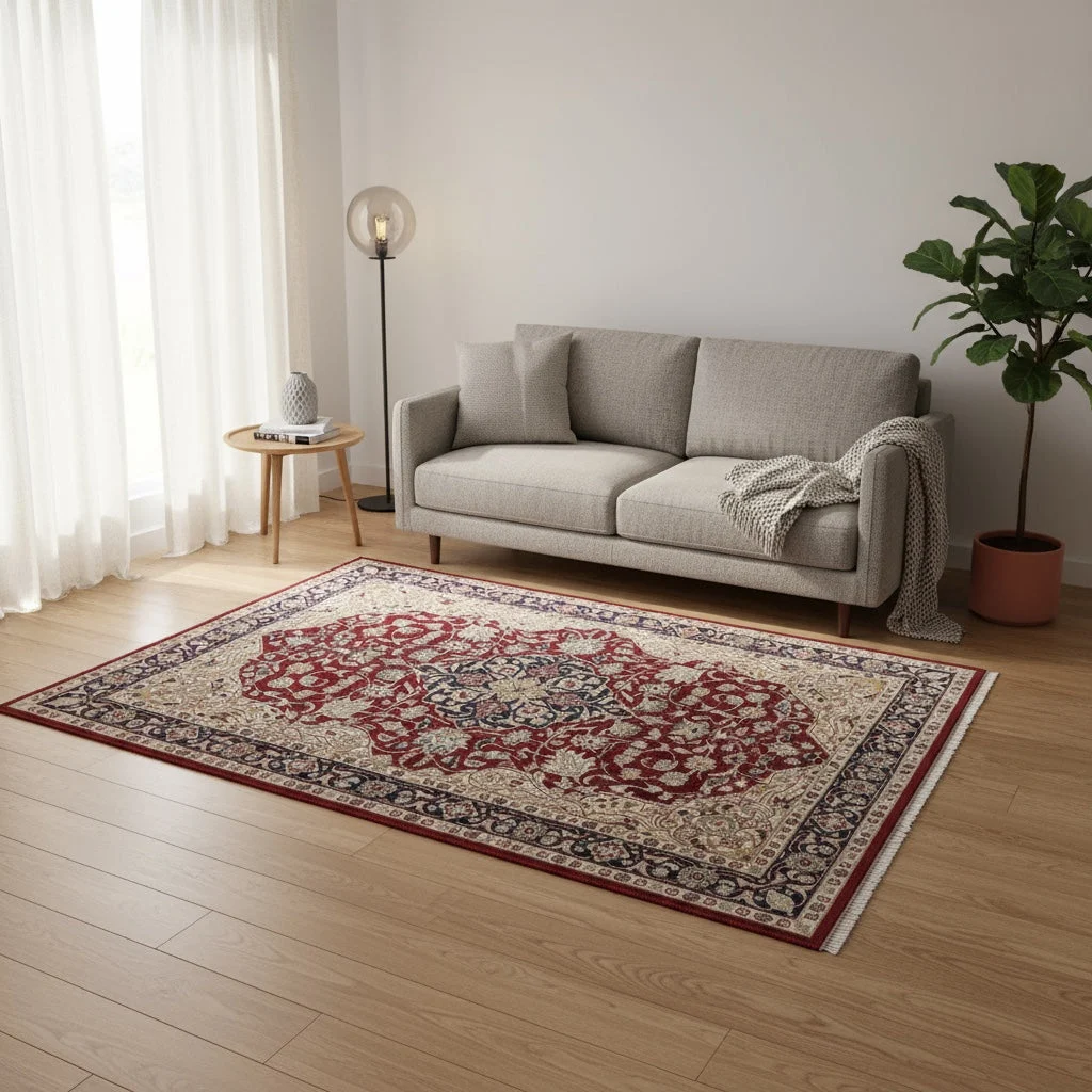 Kashmir Orientteppich aus Indien, 220 × 140 cm