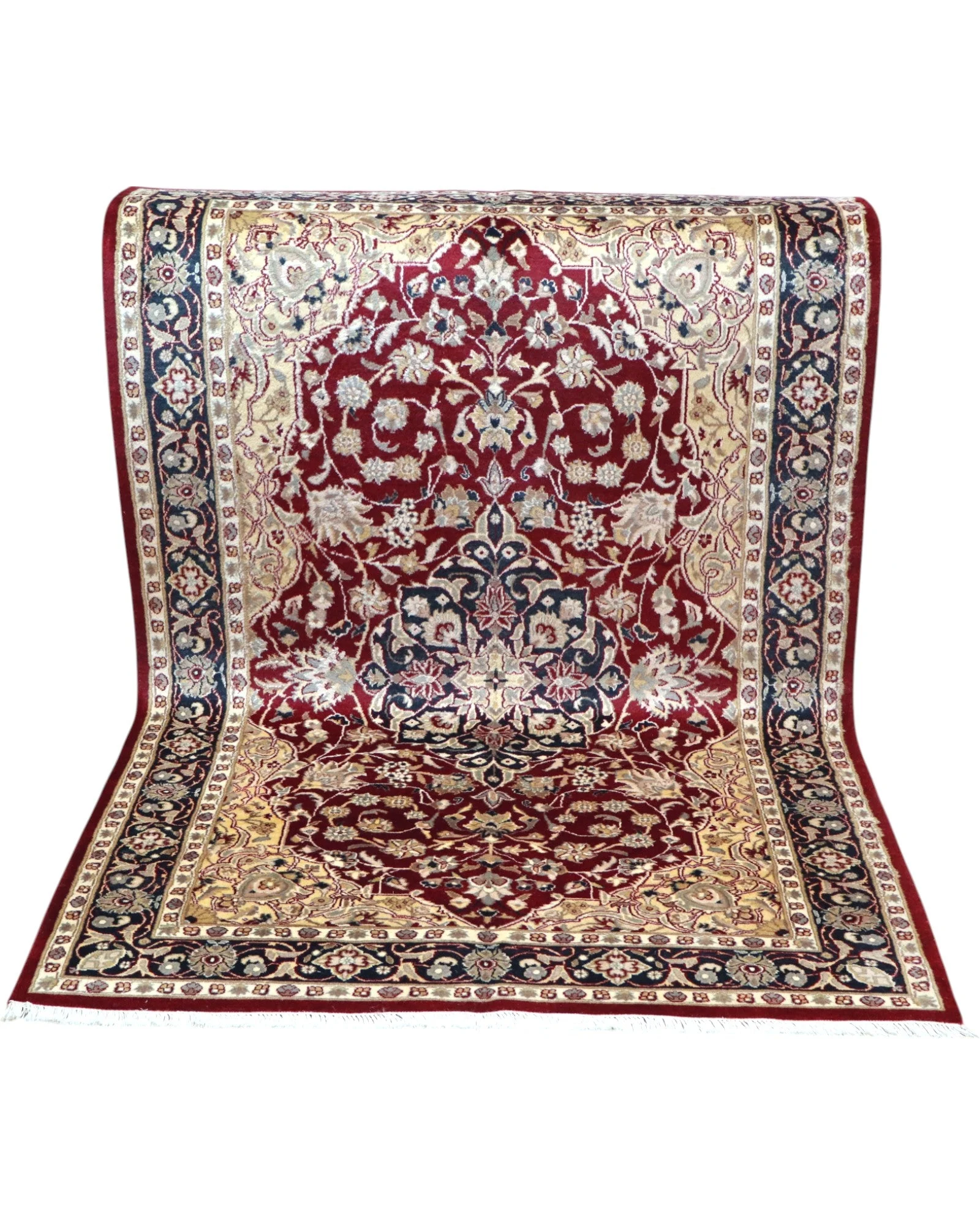 Kashmir Orientteppich aus Indien, 220 × 140 cm
