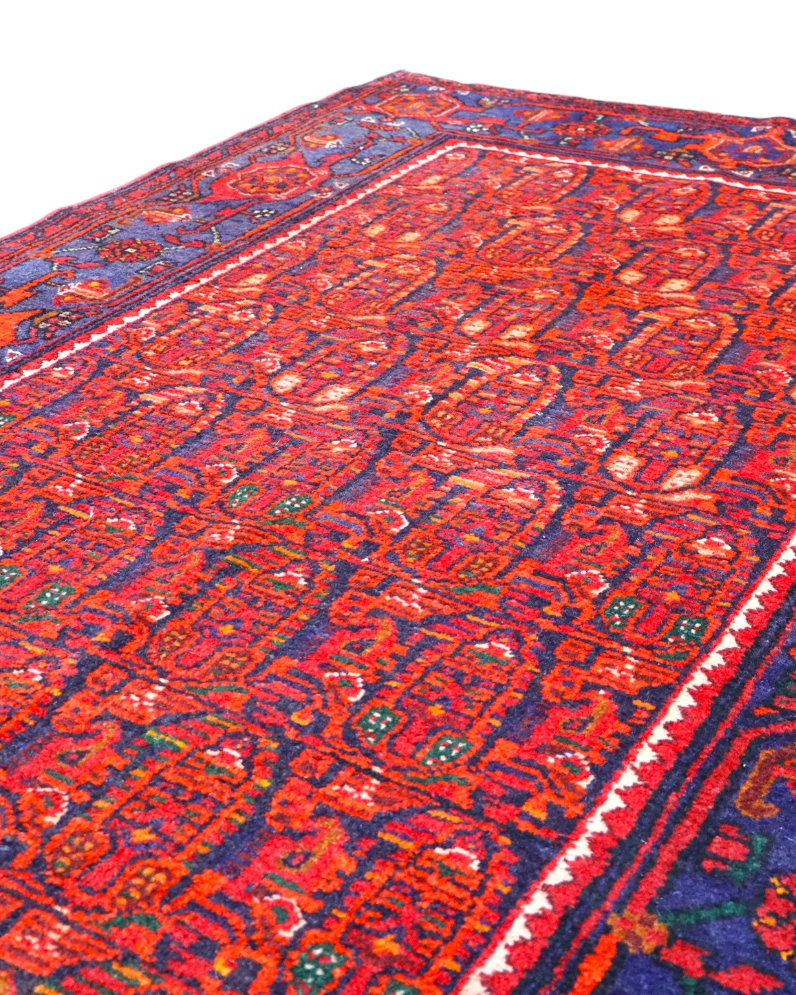 Senneh Perserteppich 214 × 132 cm aus Wolle, handgeknüpft