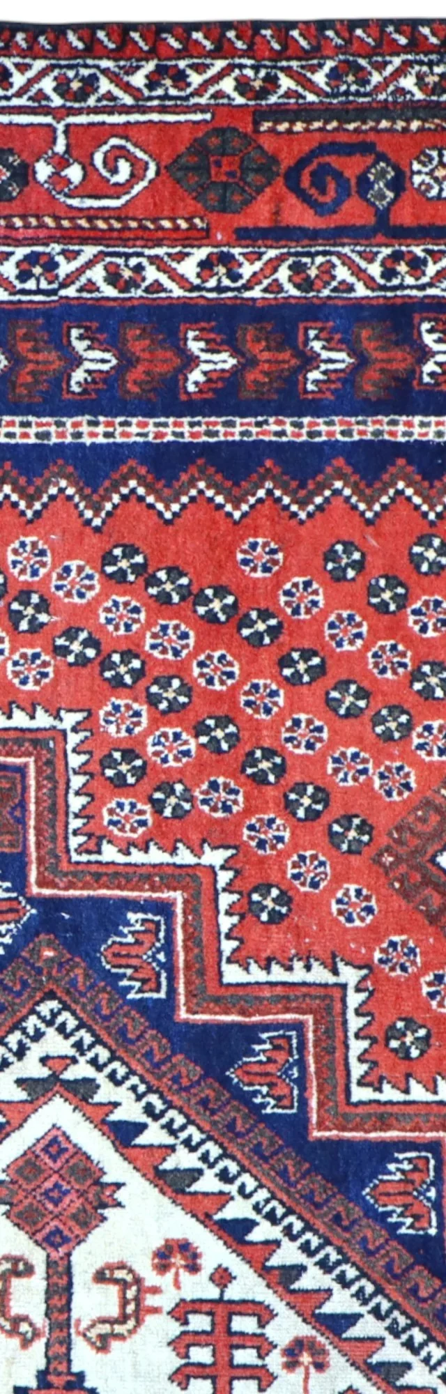 Afshar Perserteppich aus Iran, 214 × 157 cm